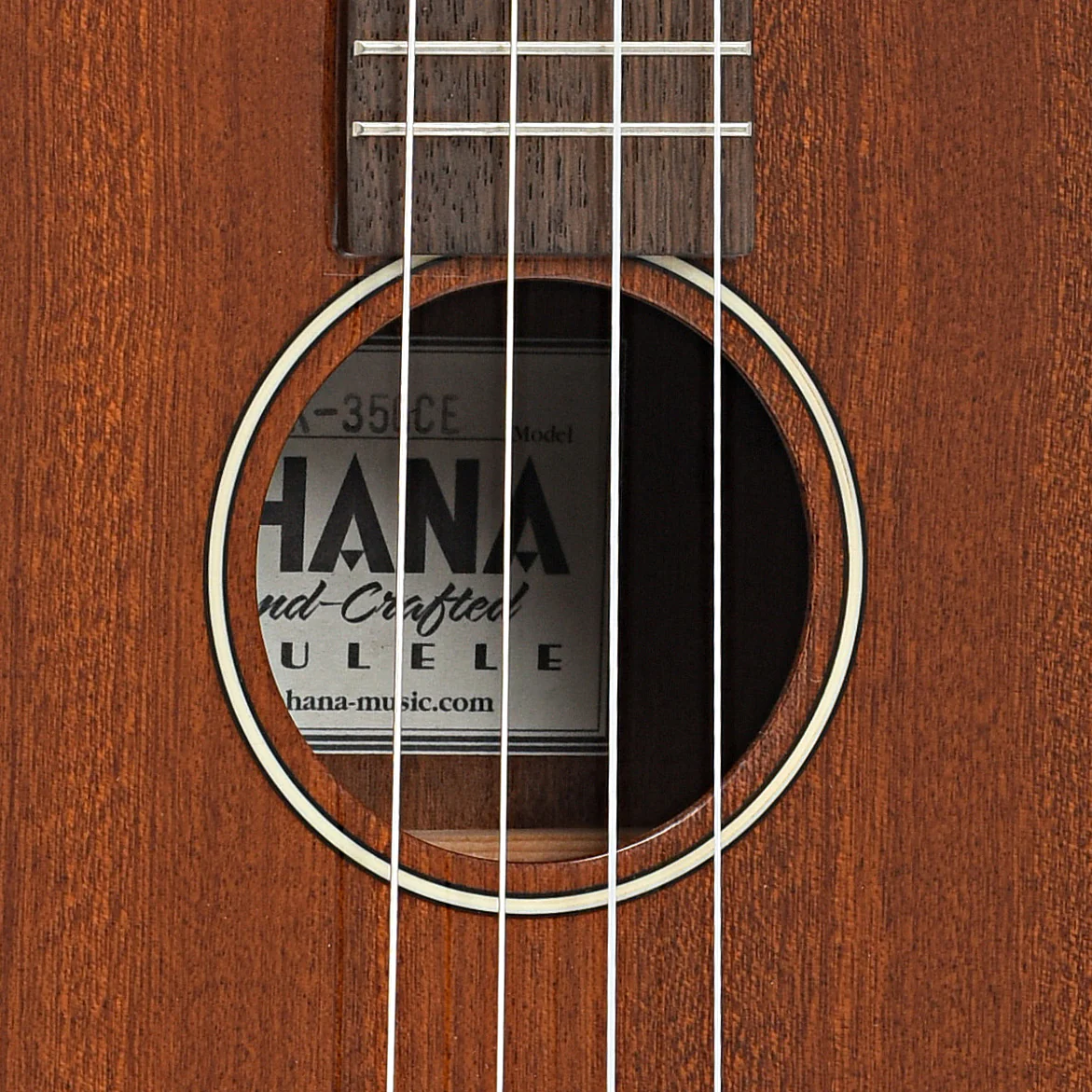 Ohana BK-35GCE Baritone Ukulele with Pickup - Image 6
