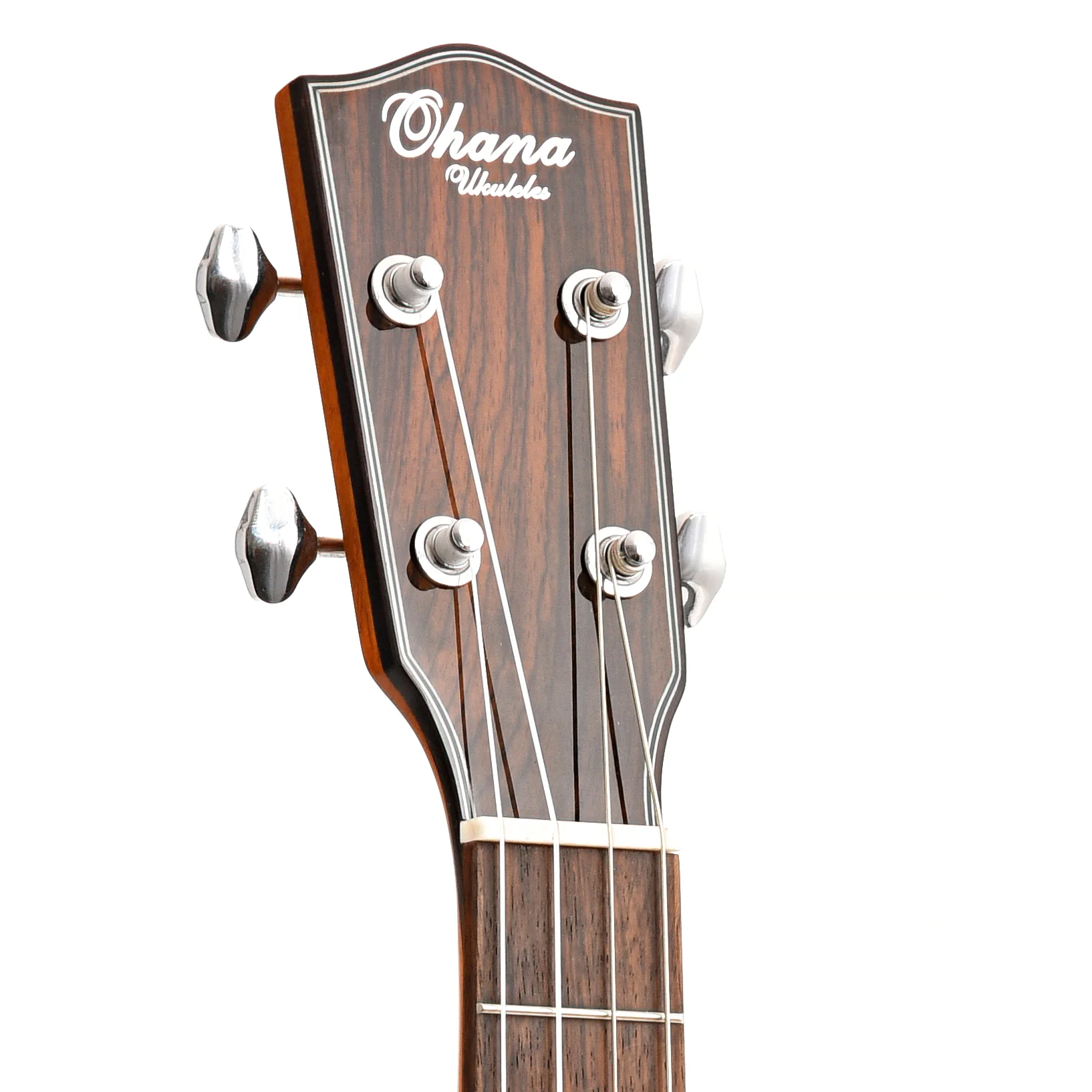 Ohana BK-35GCE-LH Left-Handed Baritone Ukulele with Pickup - Image 7
