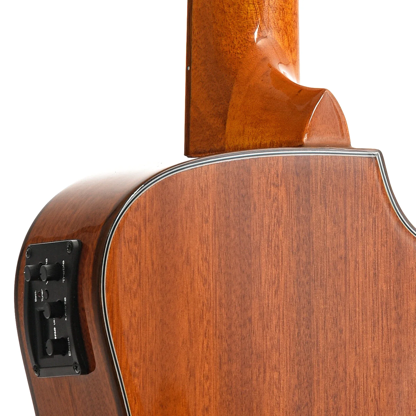 Ohana BK-35GCE-LH Left-Handed Baritone Ukulele with Pickup - Image 9