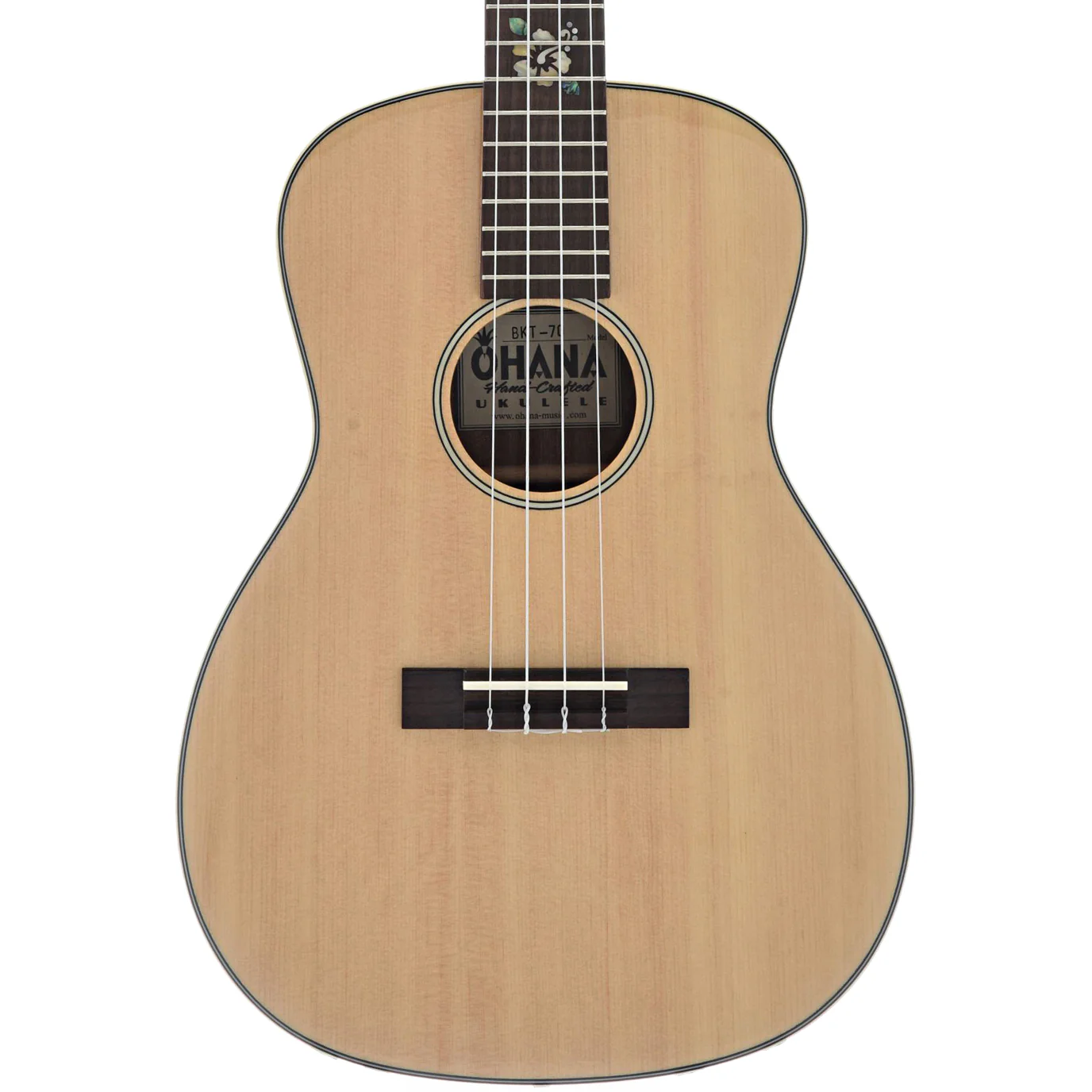 Ohana BKT-70G Tenor Scale Baritone Ukulele - Image 2