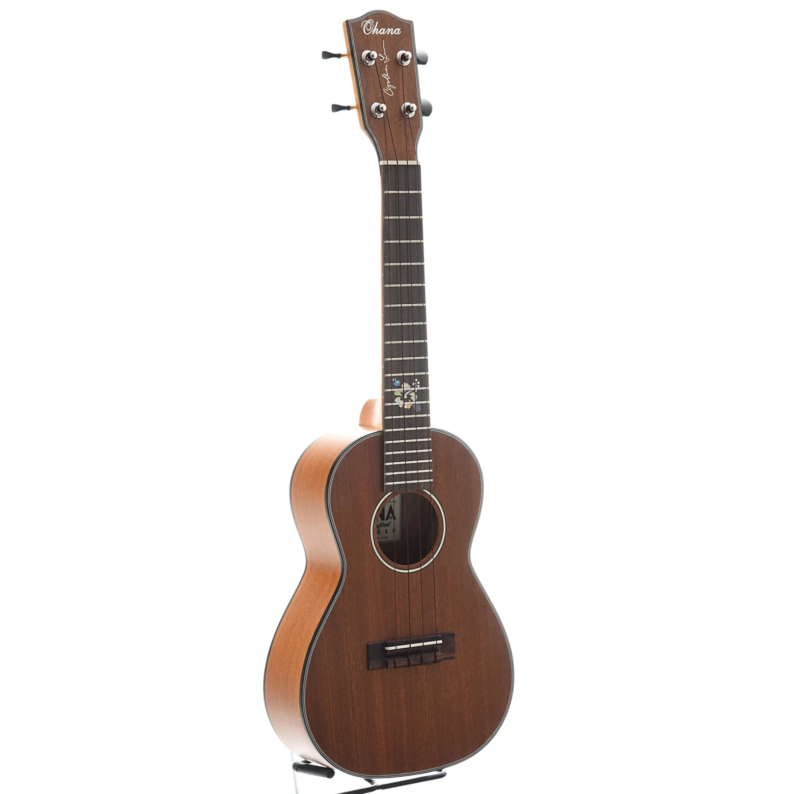 Ohana CK-14CL Cynthia Lin Signature Concert Ukulele Bundle - Image 3