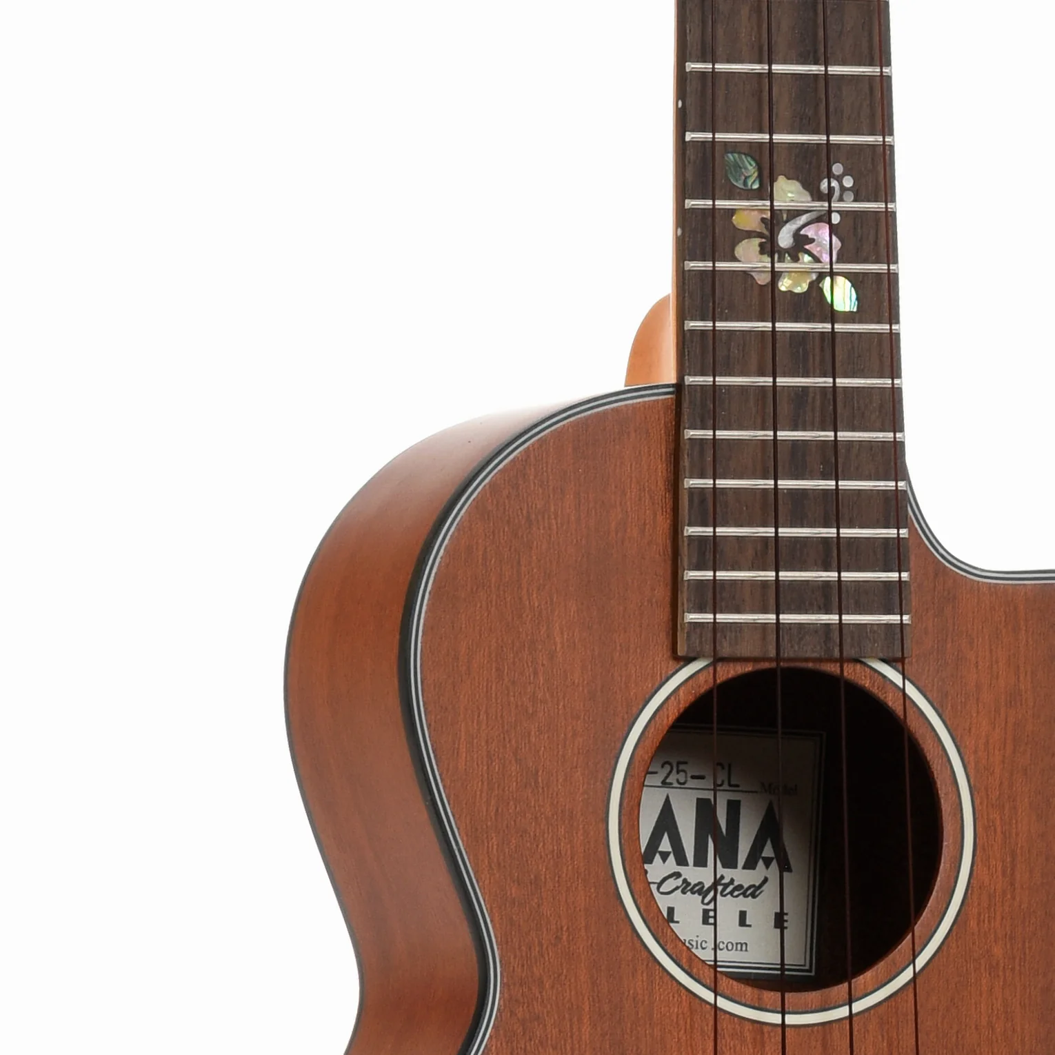 Ohana CK-25C-CL Cynthia Lin Signature Concert Ukulele Bundle - Image 5
