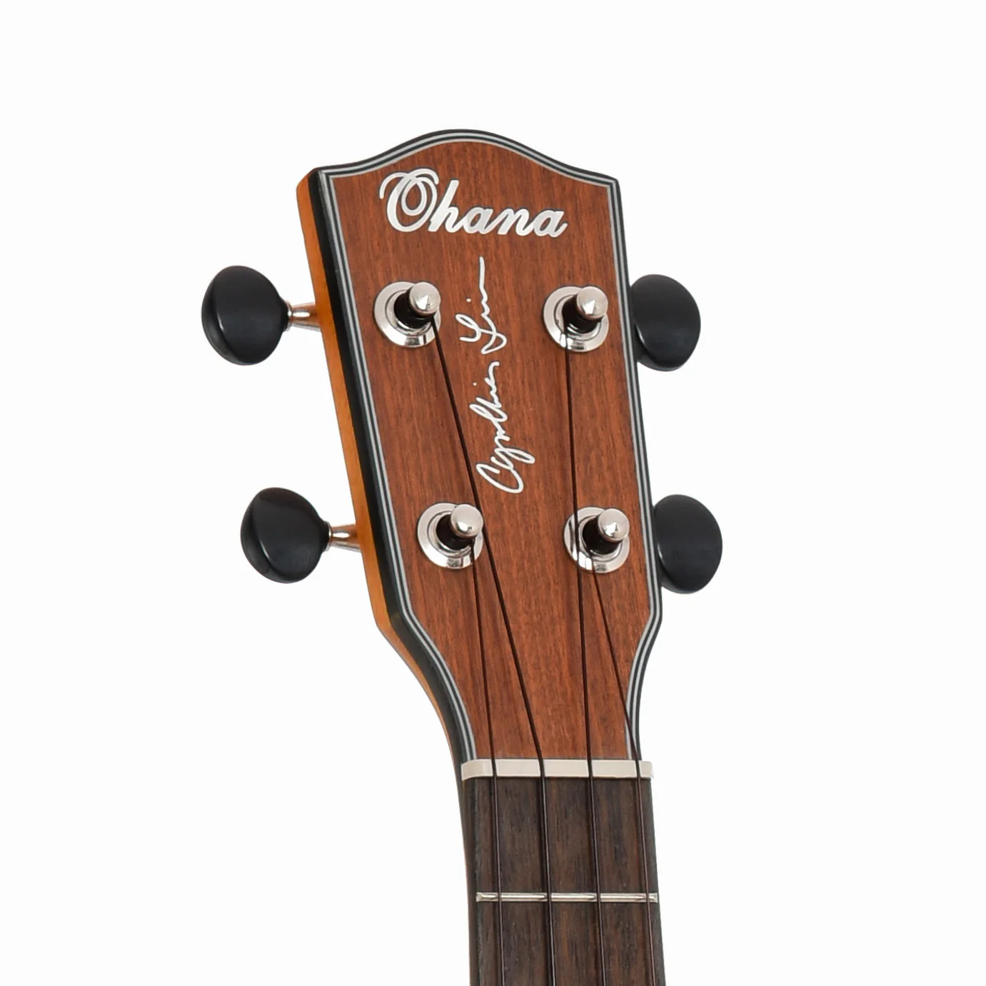 Ohana CK-25C-CL Cynthia Lin Signature Concert Ukulele Bundle - Image 7