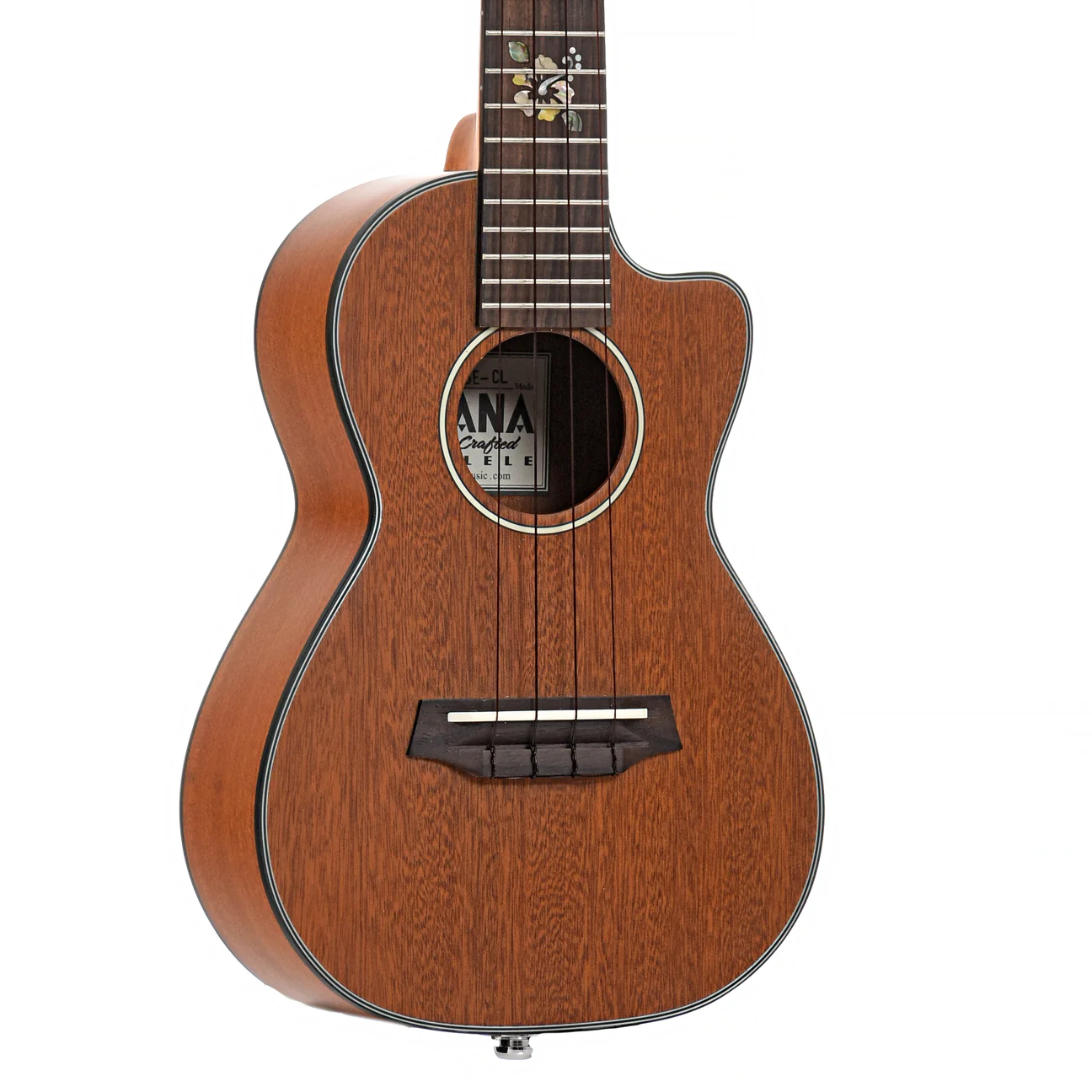 Ohana CK-25CE-CL Cynthia Lin Signature Concert Ukulele Bundle, With Pickup - Image 4