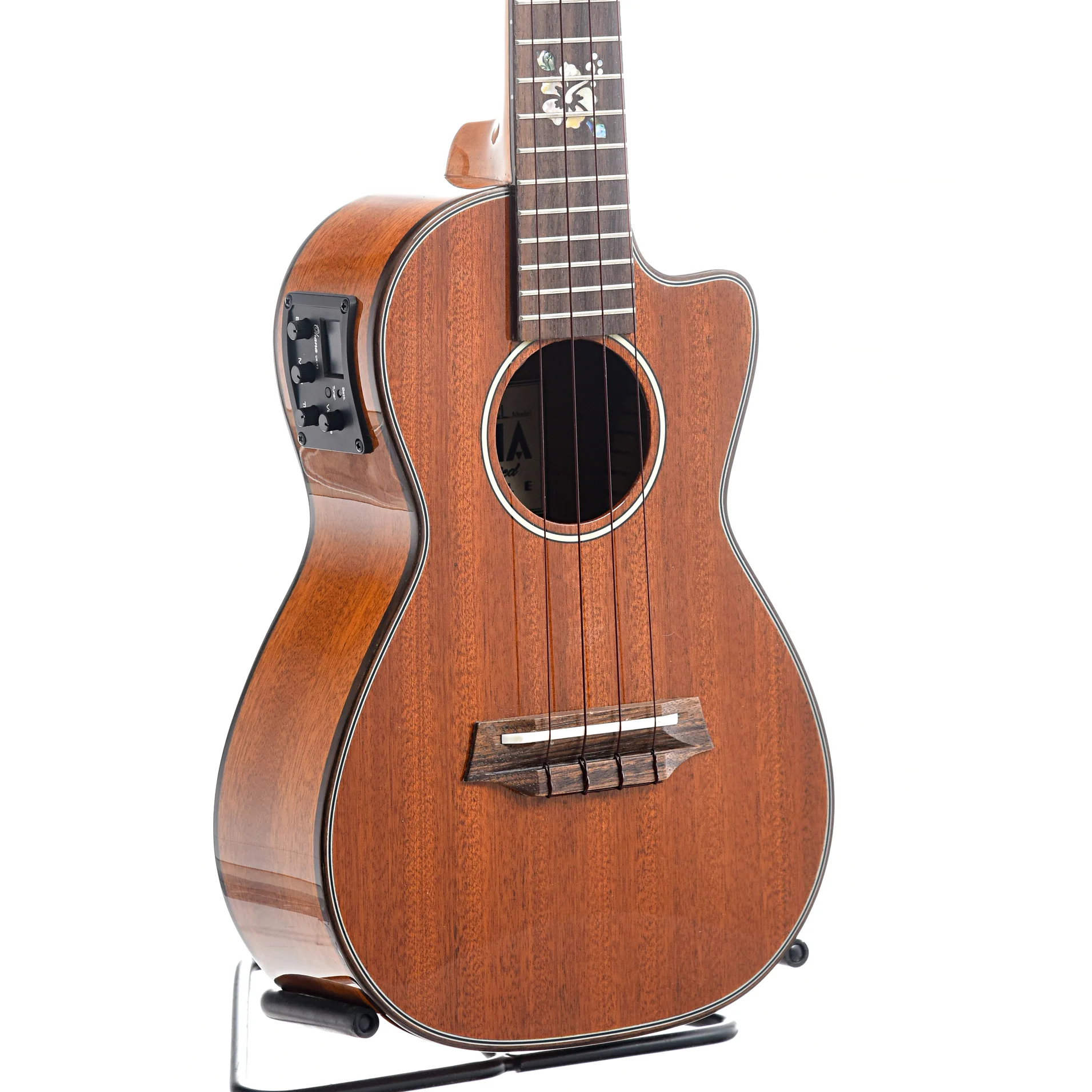 Ohana CK-35CGE CL Cynthia Lin Signature Model Concert Ukulele Bundle, with EQ - Image 3