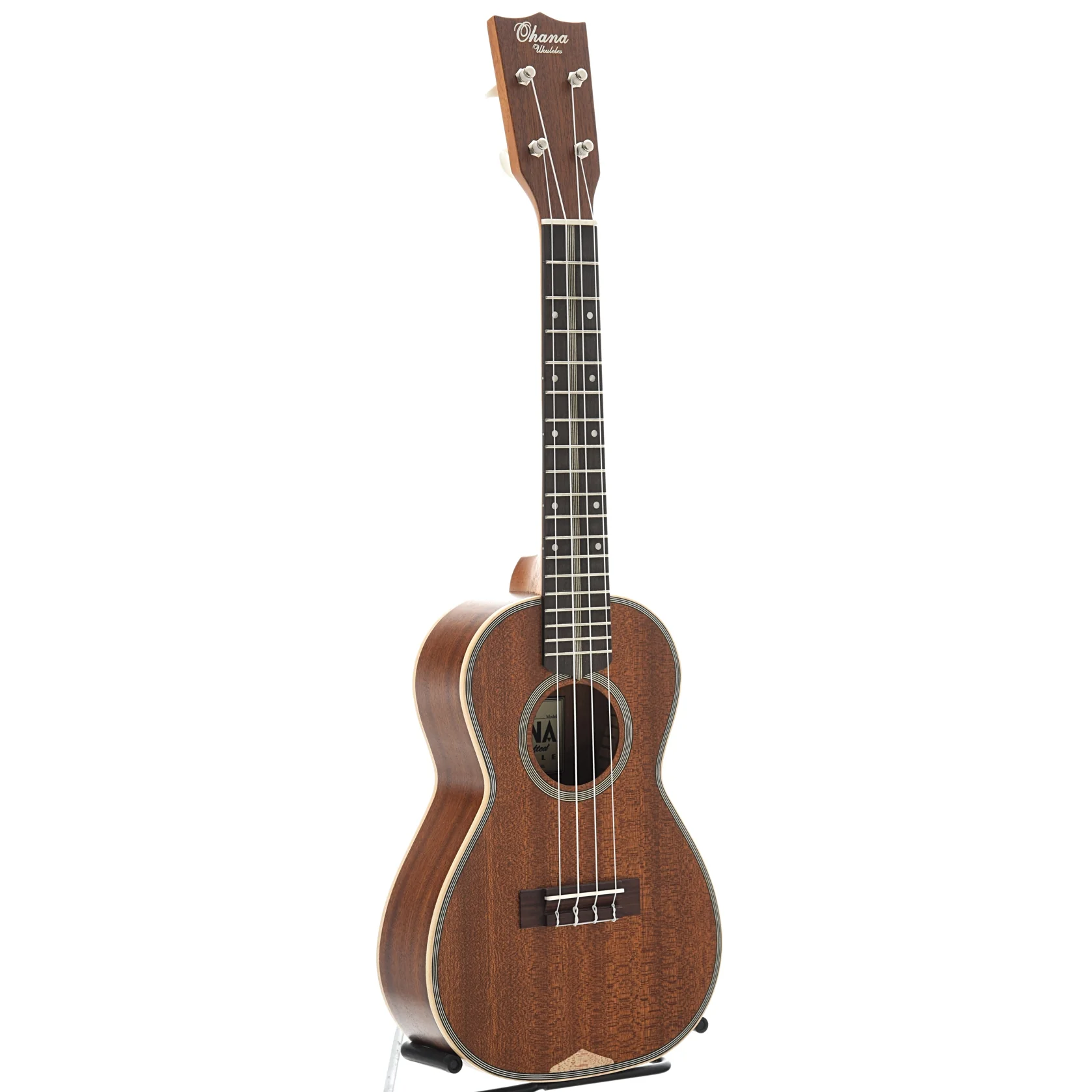 Ohana Vintage CK-39 Premium Mahogany 3-M Style Concert Ukulele - Image 2