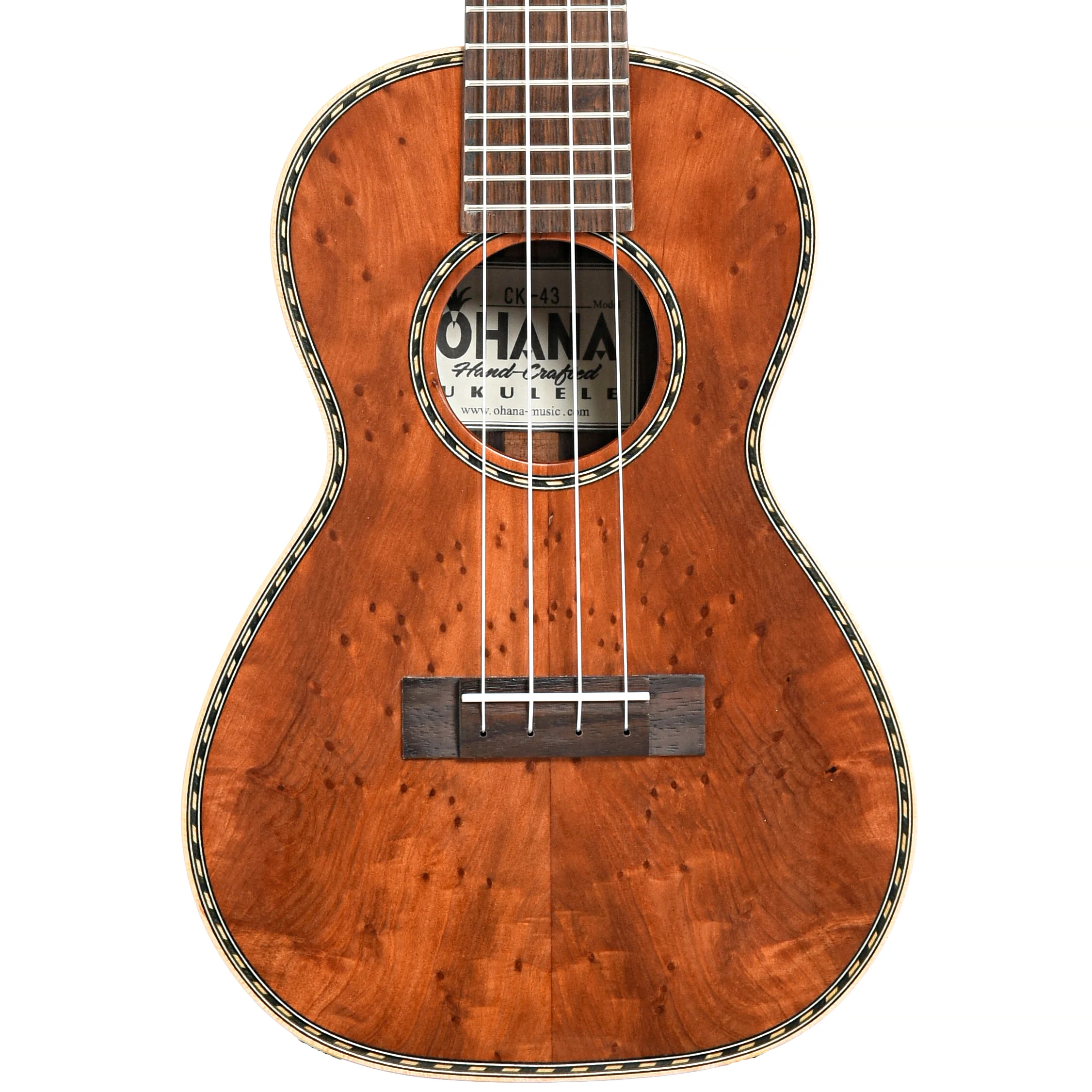 Ohana CK-43 Limited Edition Concert Ukulele - Image 3