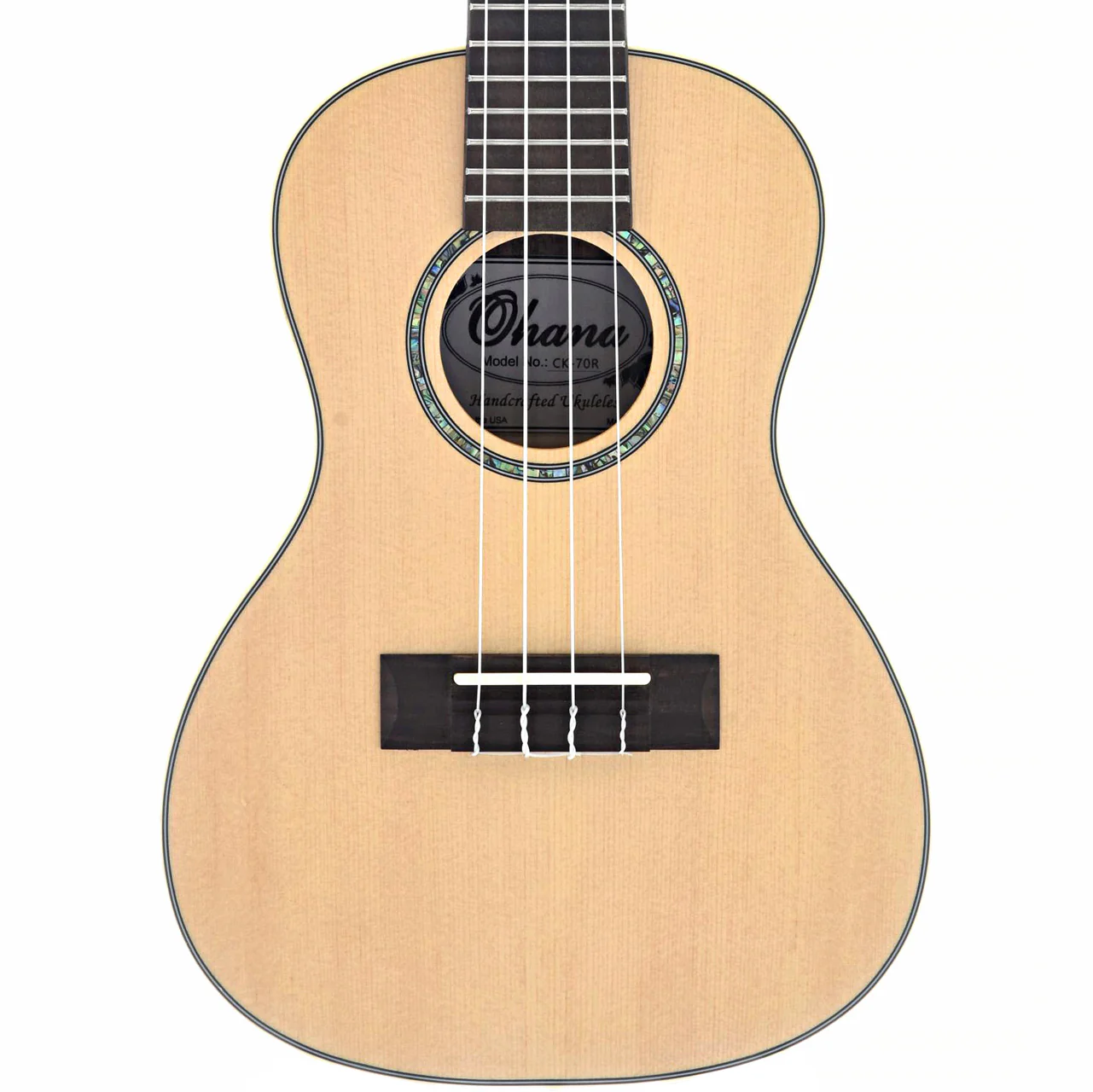 Ohana CK-70R Concert Ukulele - Image 2