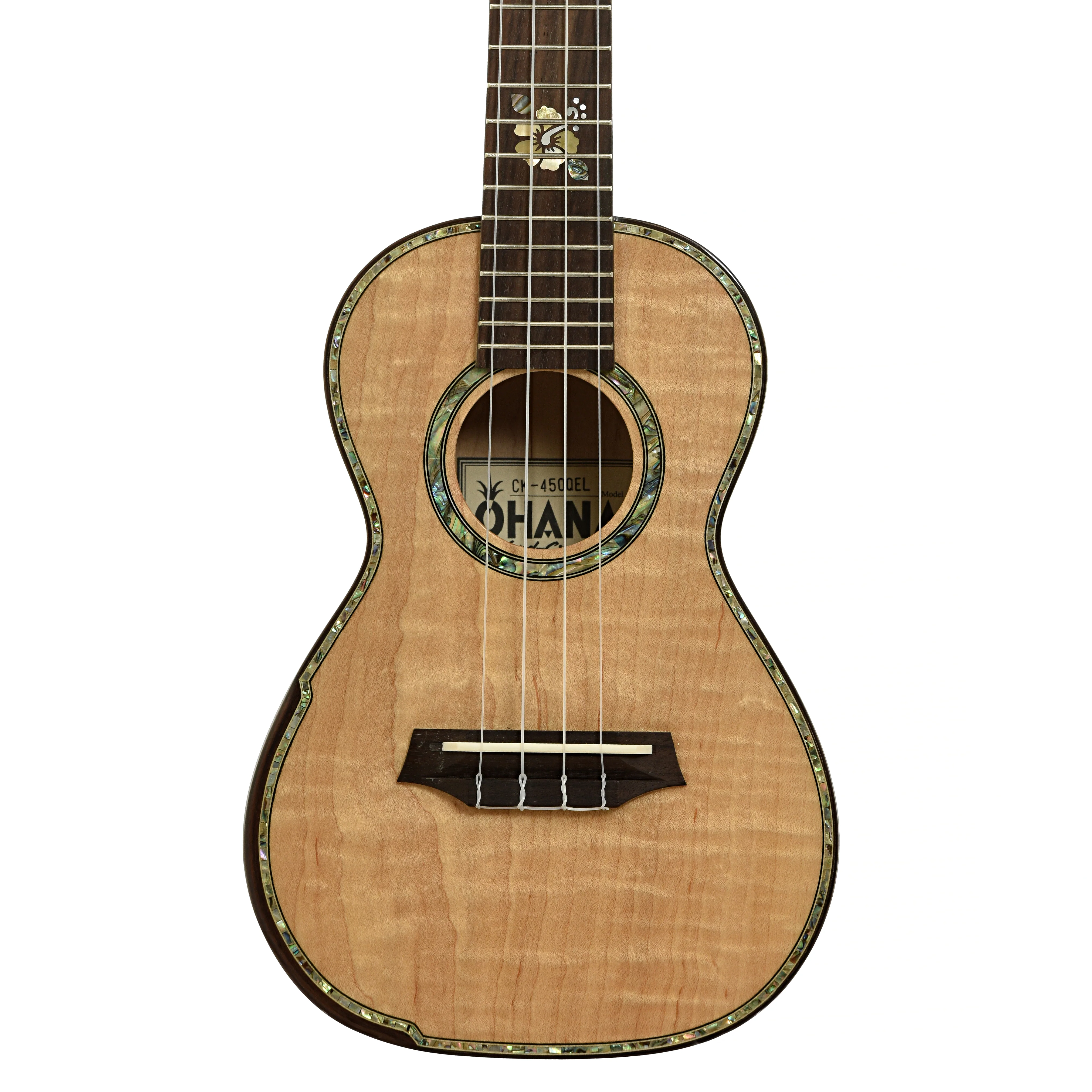 Ohana Limited Edition Quilted Eucalyptus Concert Uke (2018) - Image 2