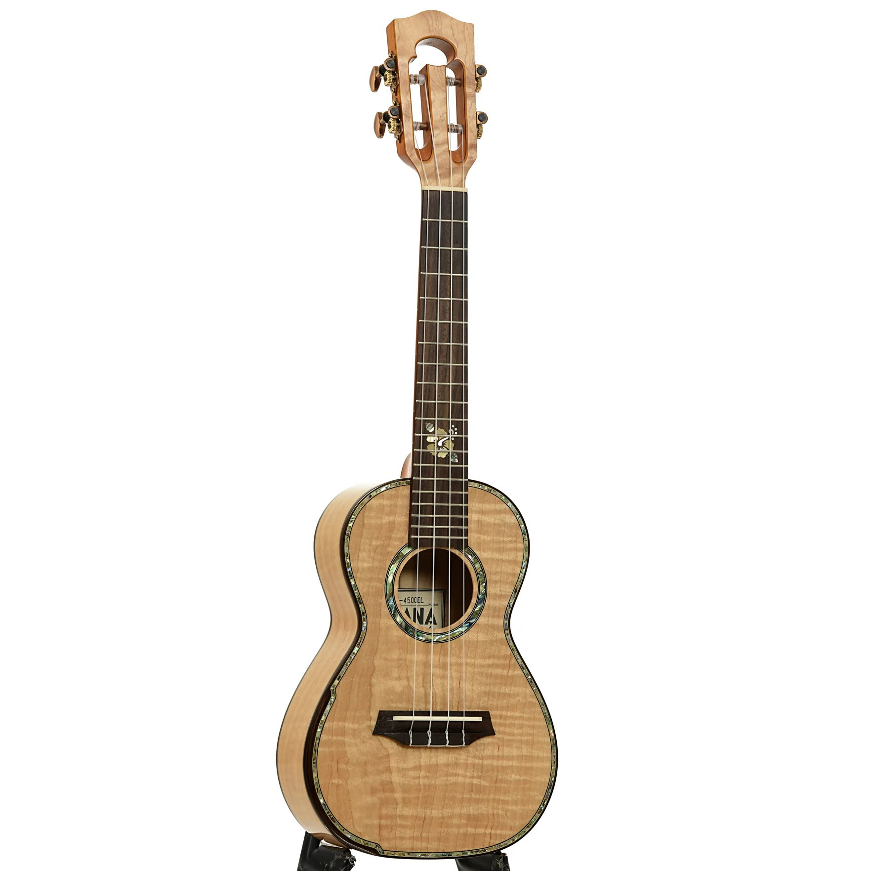 Ohana Limited Edition Quilted Eucalyptus Concert Uke (2018) - Image 3