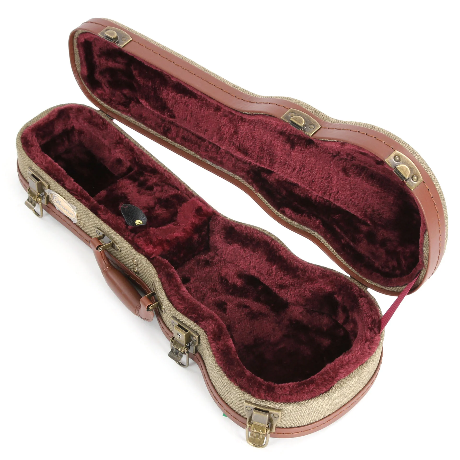 Ohana Deluxe Twill Ukulele Case, Soprano - Image 2