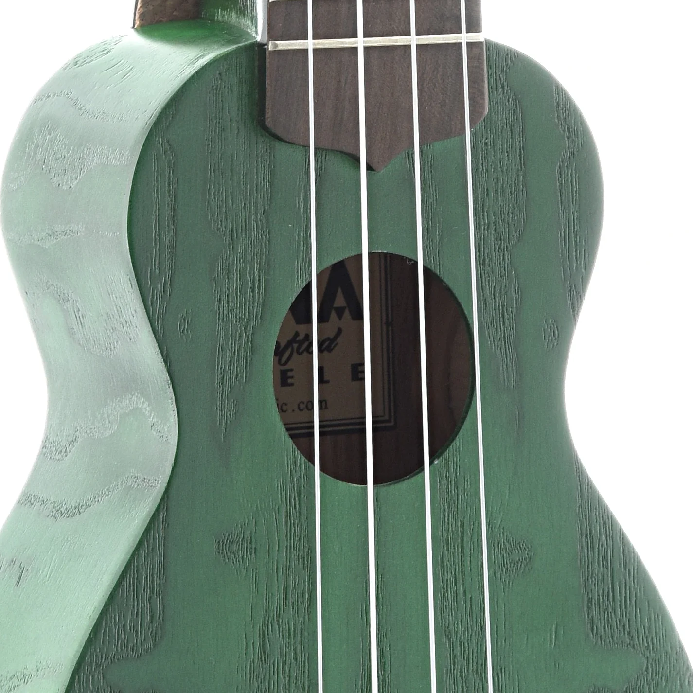Ohana O'Nina Sopranissimo Ukulele, Green - Image 5