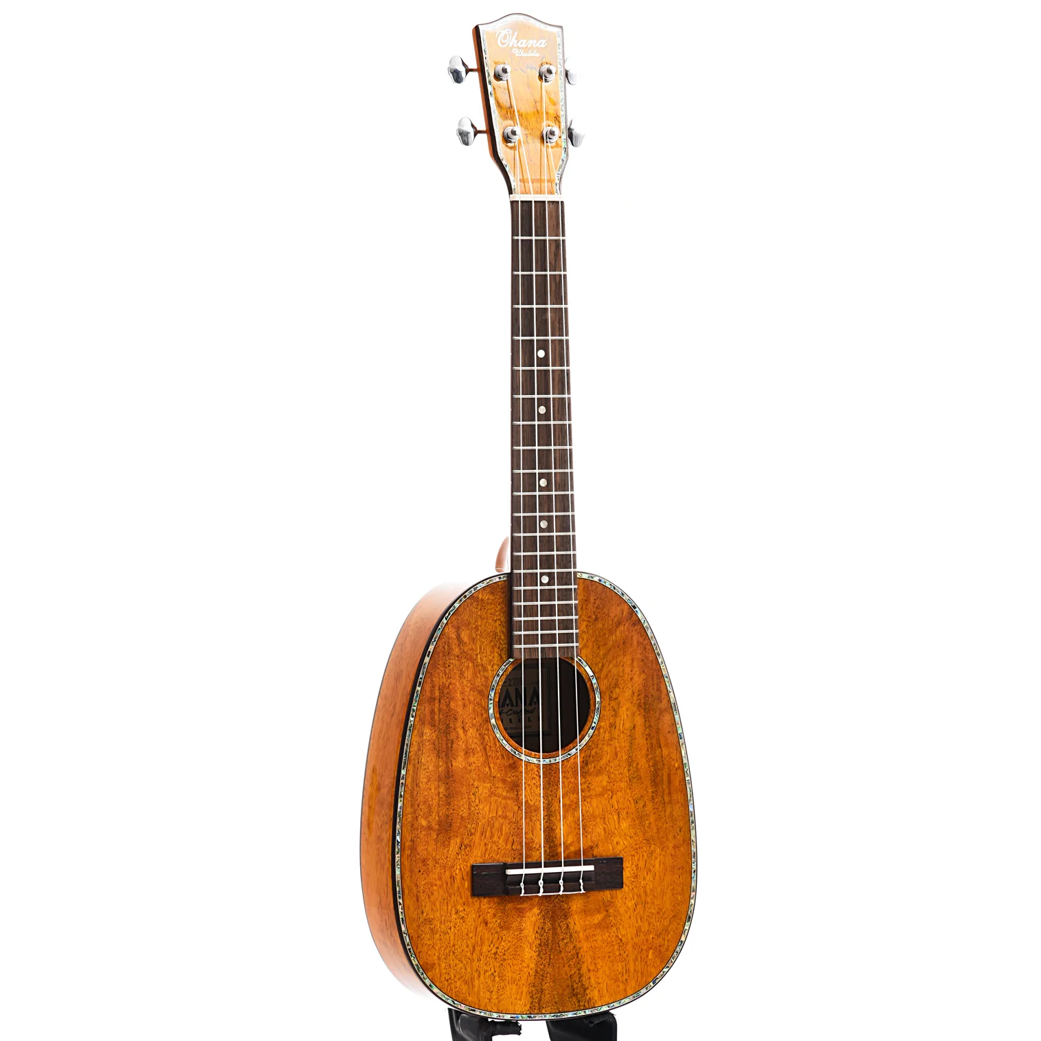 Ohana PKT-220G Pineapple Tenor Ukulele - Image 2