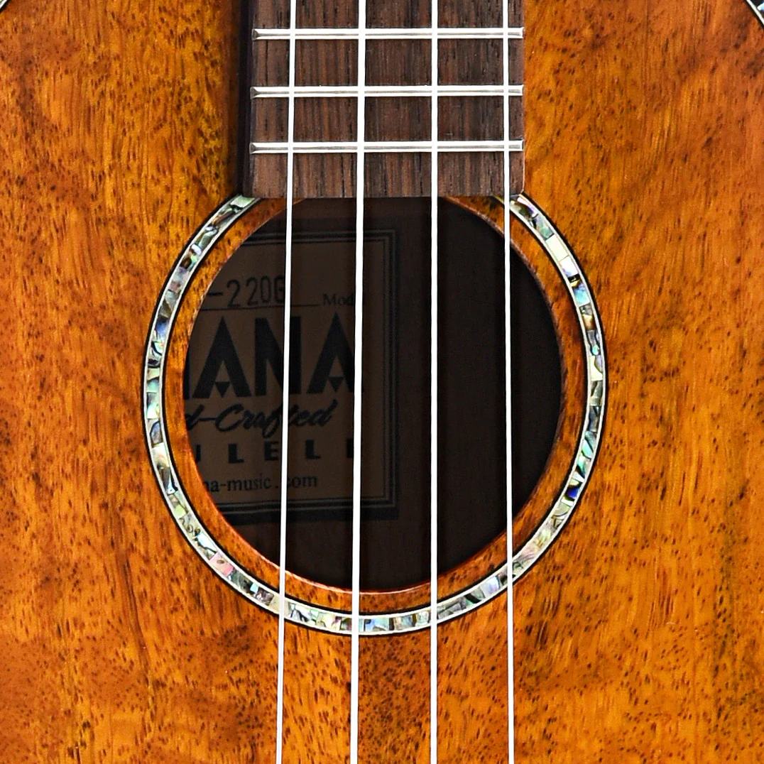 Ohana PKT-220G Pineapple Tenor Ukulele - Image 5