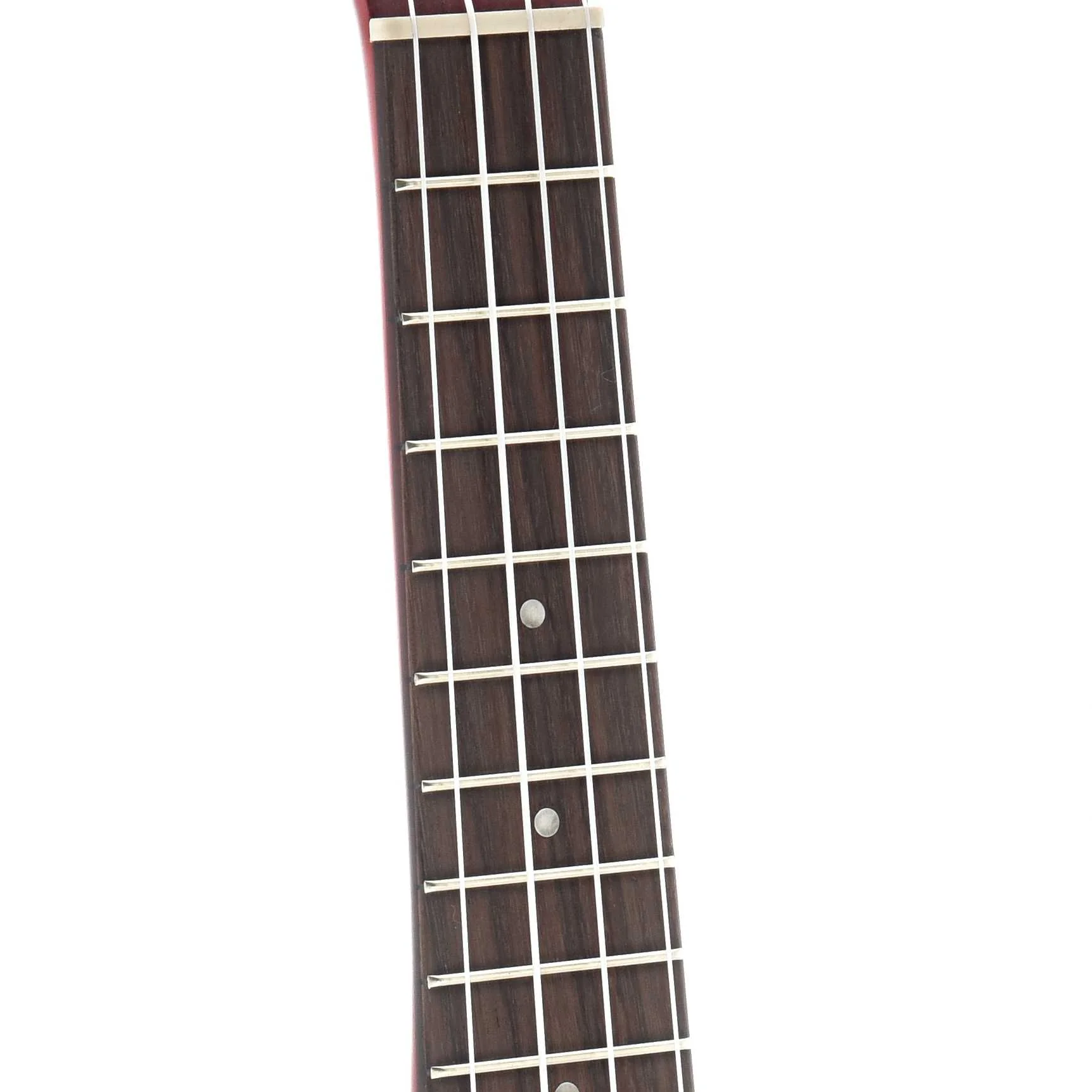 Ohana SK-10 Soprano Ukulele, Red - Image 7