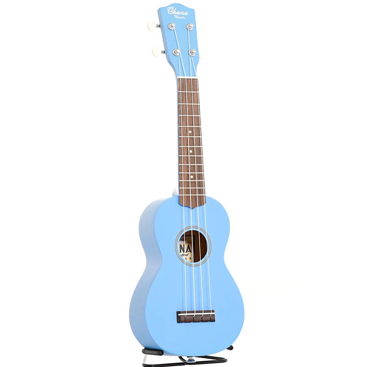 Ohana SK-10 Soprano Ukulele Starter Pack, Neon Blue - Image 11