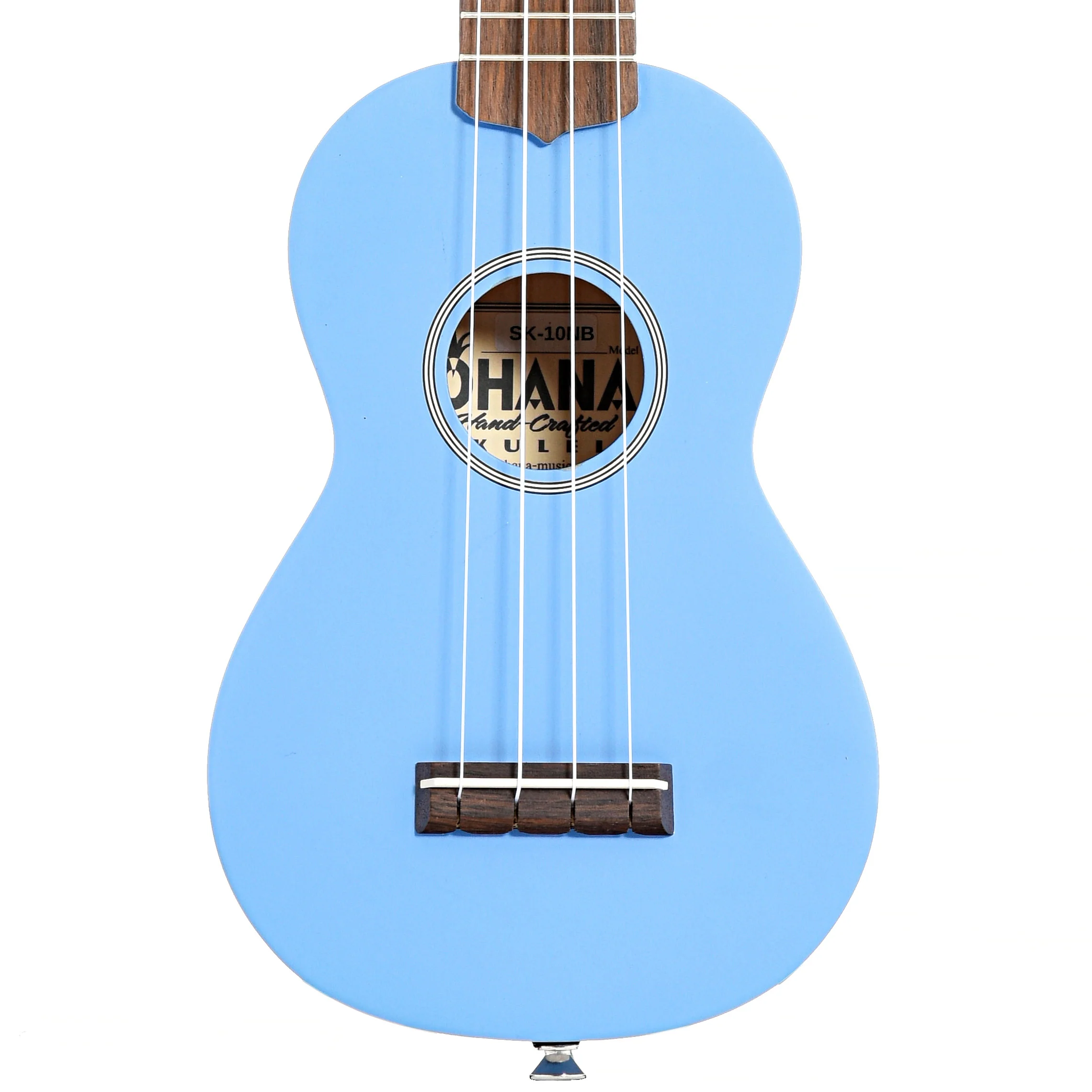 Ohana SK-10 Soprano Ukulele Starter Pack, Neon Blue - Image 2