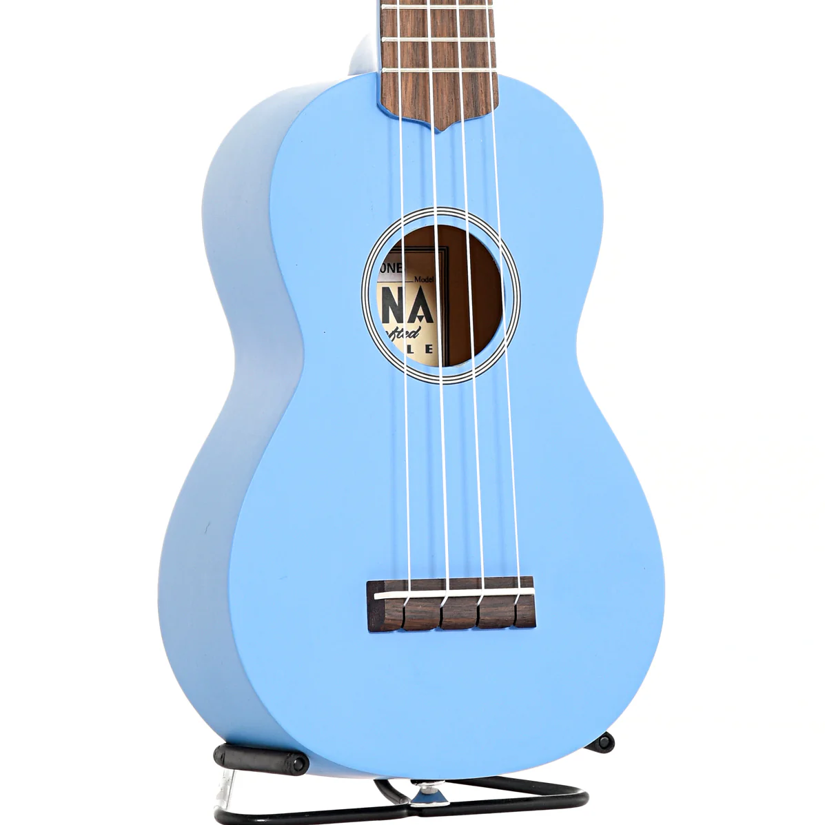 Ohana SK-10 Soprano Ukulele Starter Pack, Neon Blue - Image 3