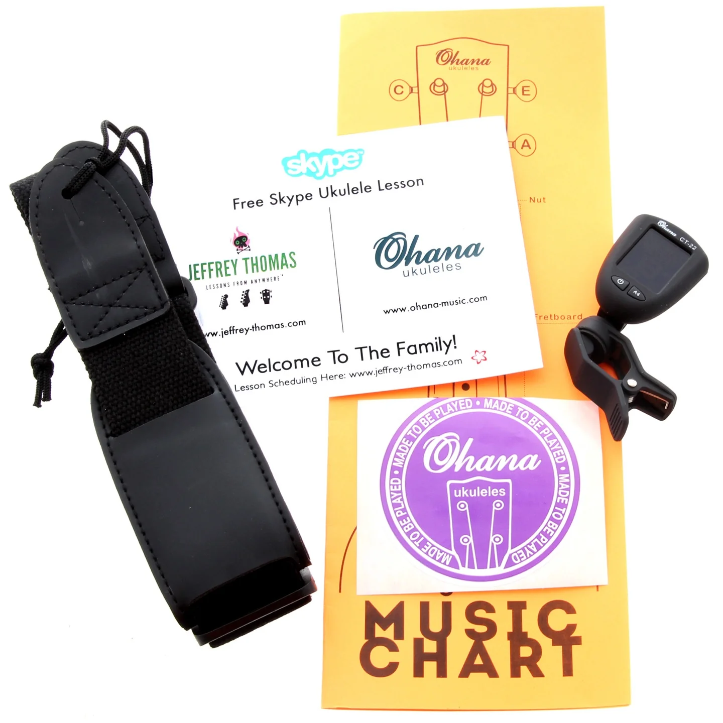 Ohana SK-10 Soprano Ukulele Starter Pack, Turquoise - Image 13