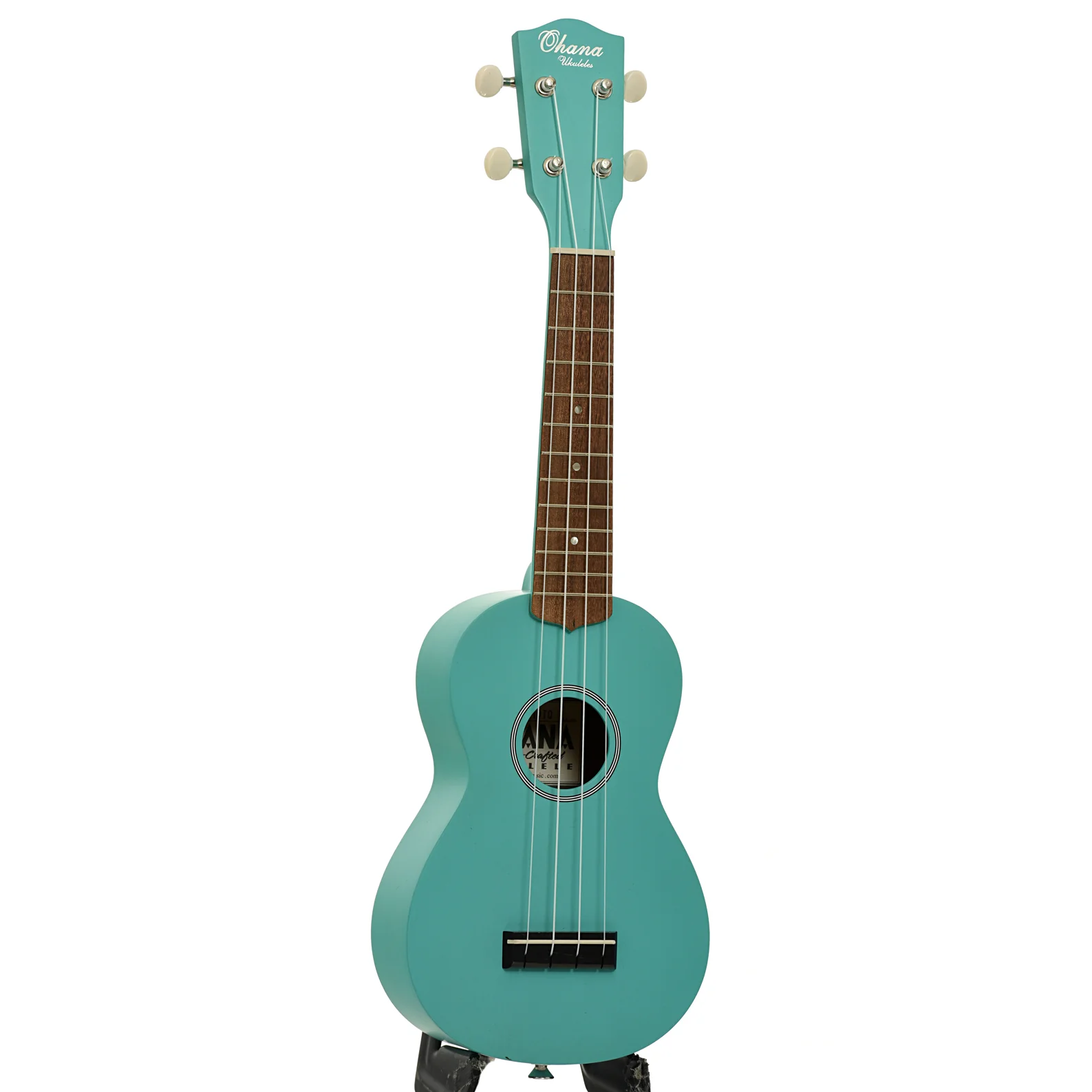 Ohana SK-10 Soprano Ukulele Starter Pack, Turquoise - Image 3
