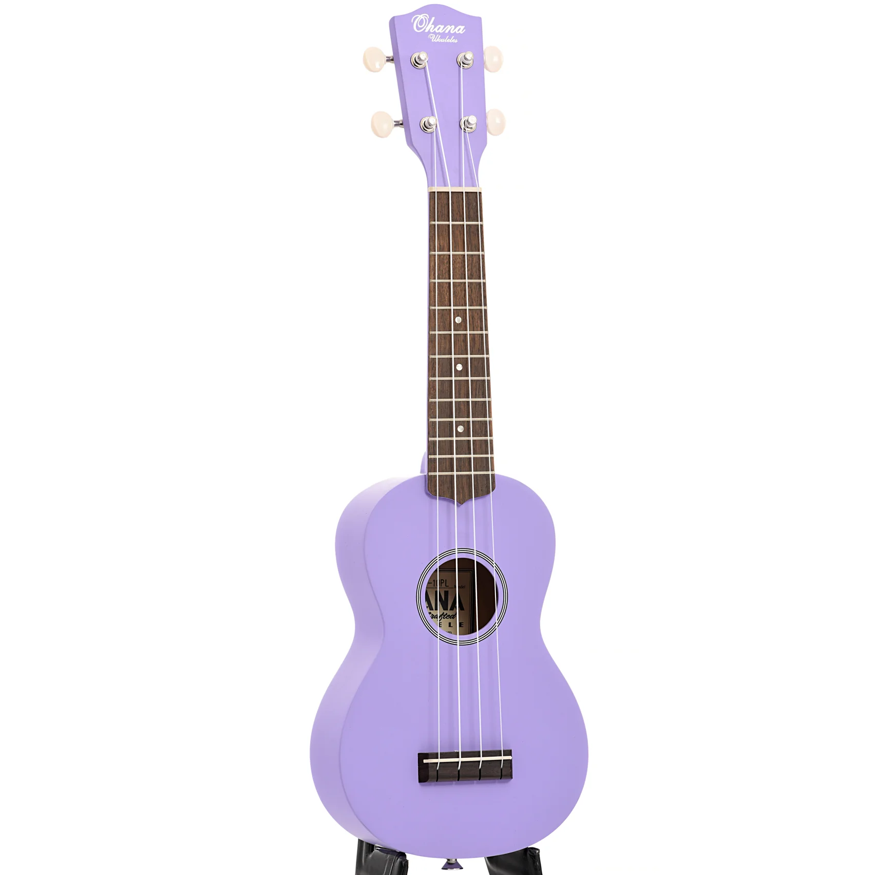 Ohana SK-10 Soprano Ukulele Starter Pack, Purple - Image 3
