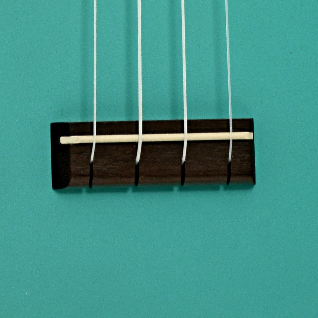 Ohana SK-10 Soprano Ukulele, Turquoise - Image 5