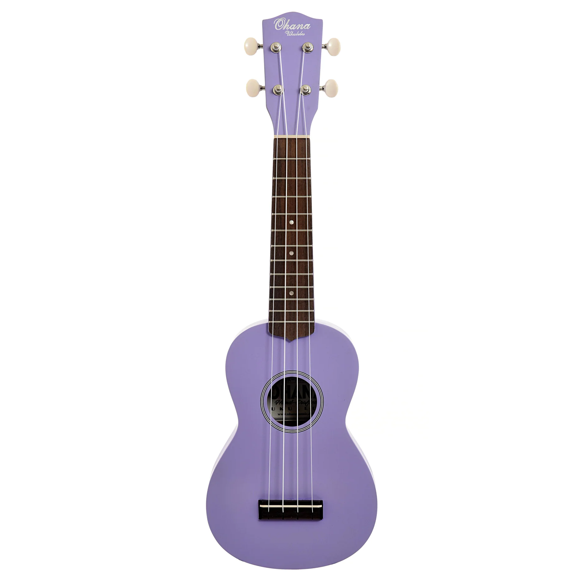 Ohana SK-10 Soprano Ukulele, Purple - Image 13