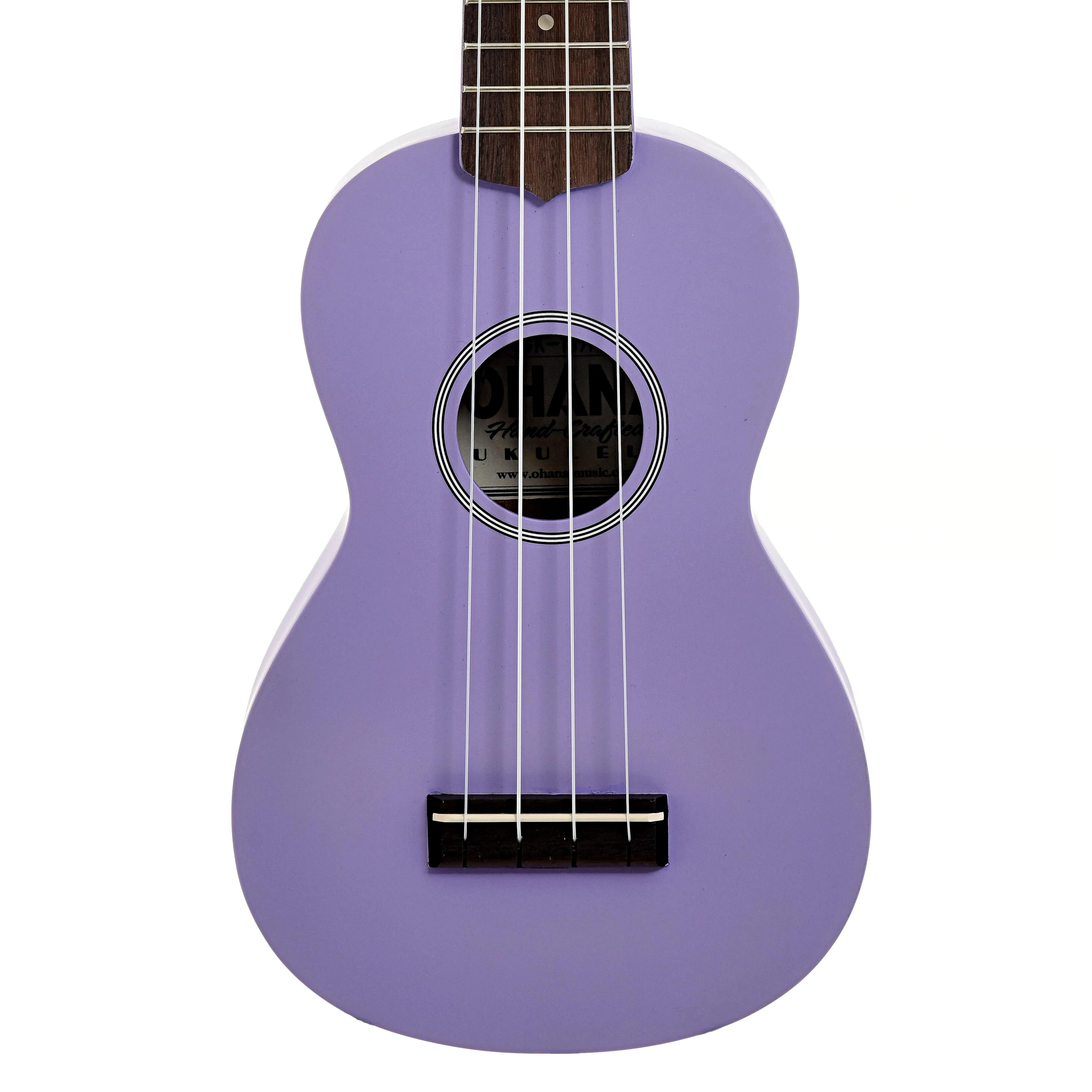Ohana SK-10 Soprano Ukulele, Purple - Image 2
