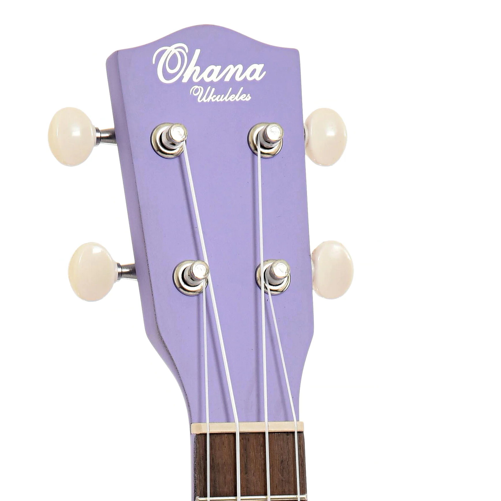 Ohana SK-10 Soprano Ukulele, Purple - Image 8