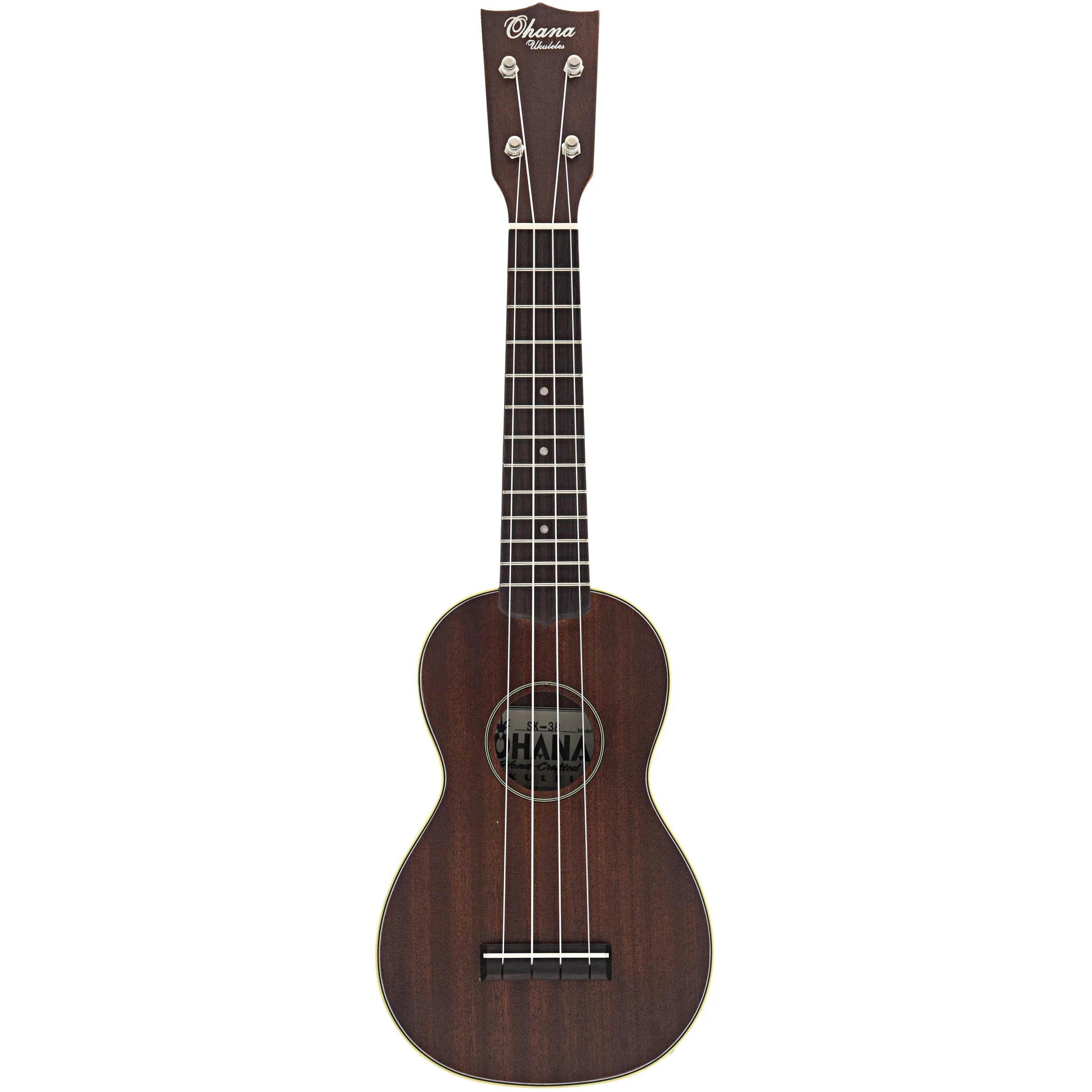 Ohana Vintage SK-38 Premium-Grade Mahogany Soprano Ukulele - Image 13