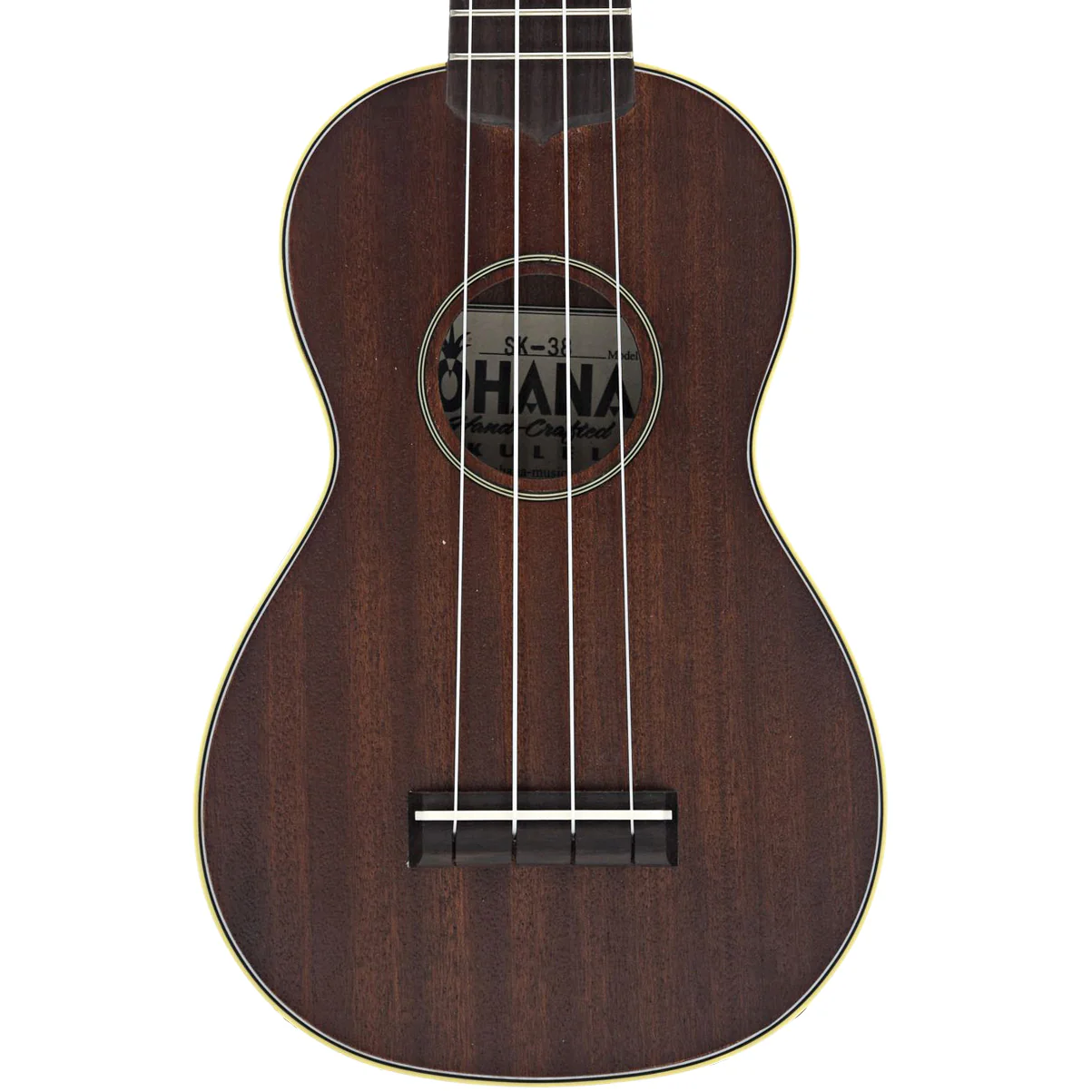 Ohana Vintage SK-38 Premium-Grade Mahogany Soprano Ukulele - Image 2