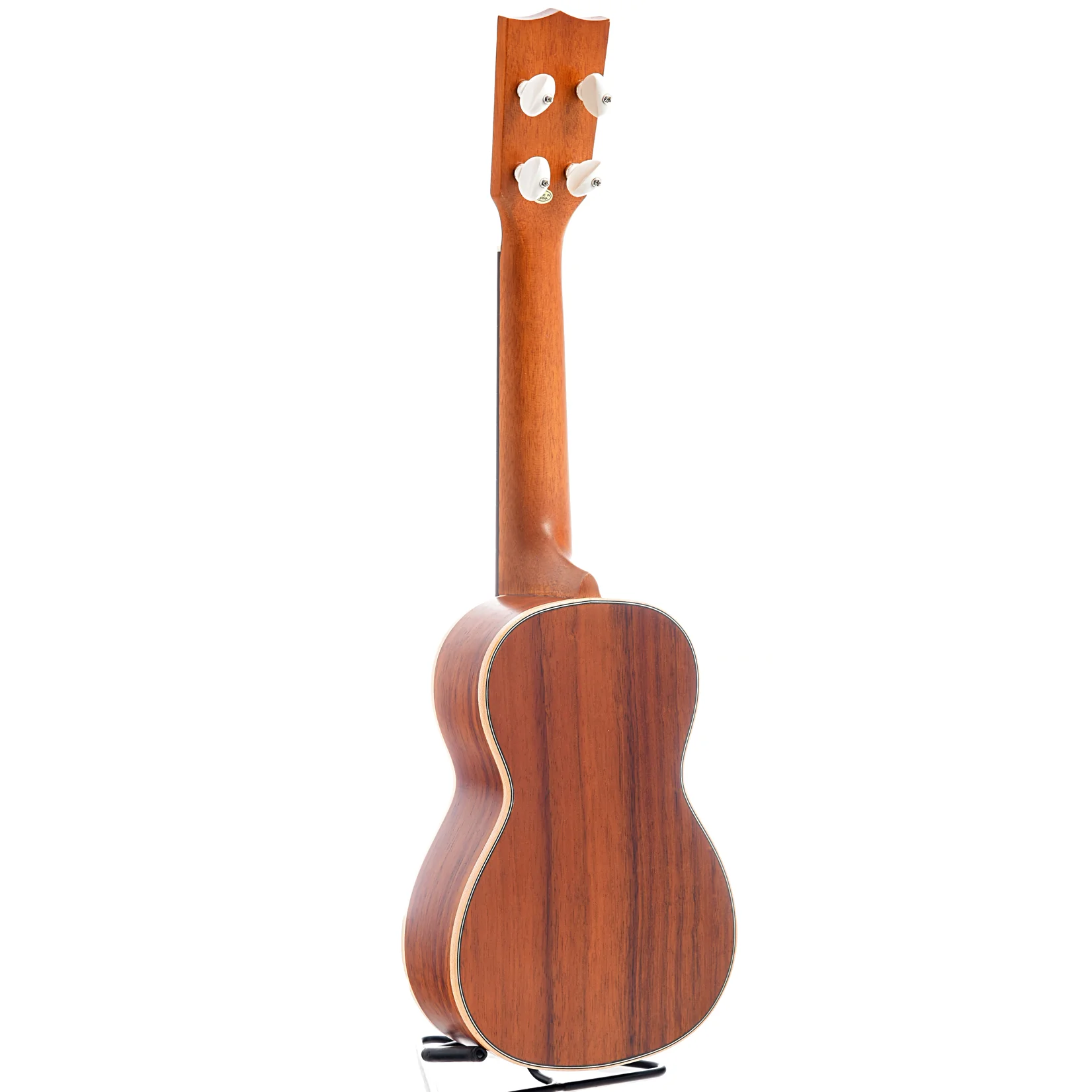 Ohana SK-390 Vintage Solid Koa 3-K Style Soprano Ukulele, with case - Image 12