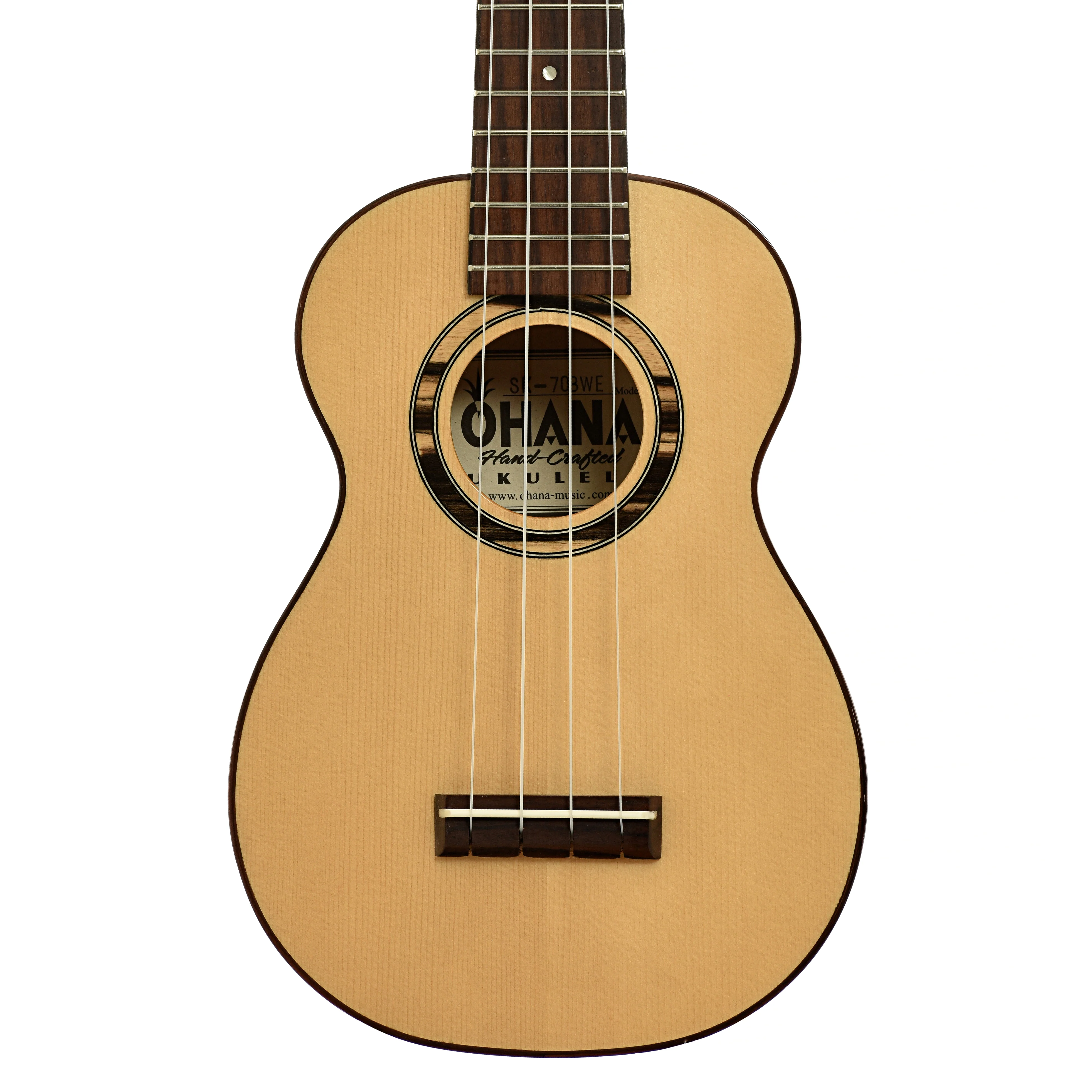 Ohana SK-70BWE Soprano Ukulele (c.2018) - Image 2