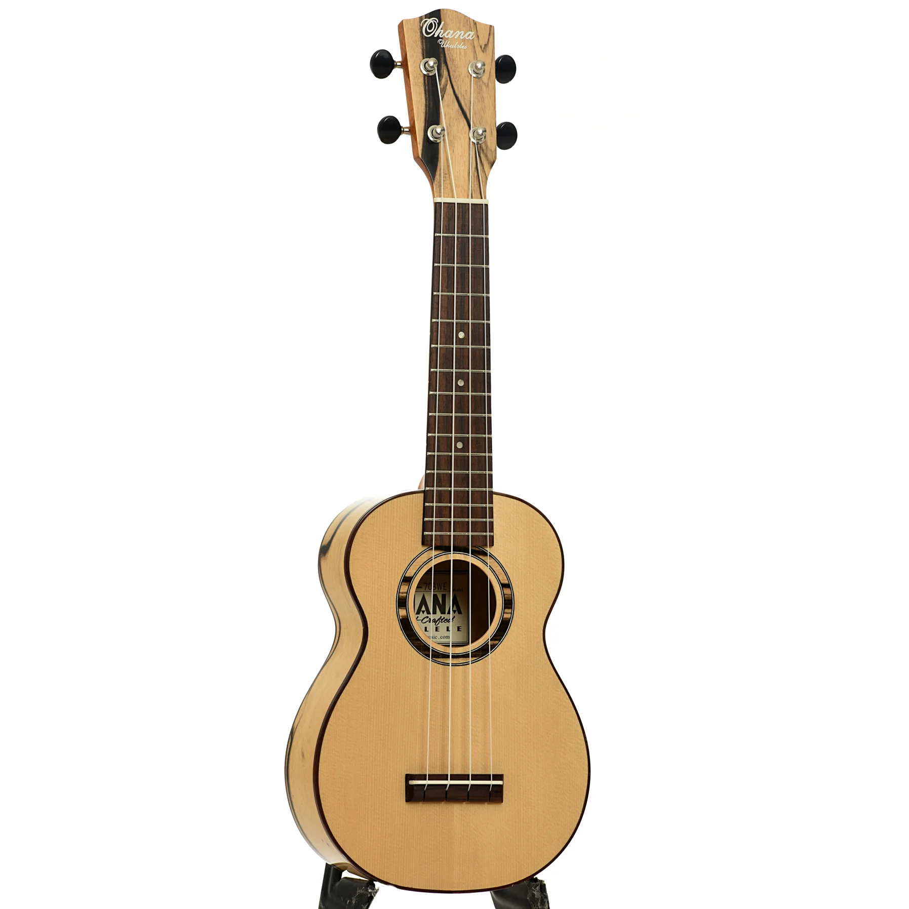 Ohana SK-70BWE Soprano Ukulele (c.2018) - Image 3