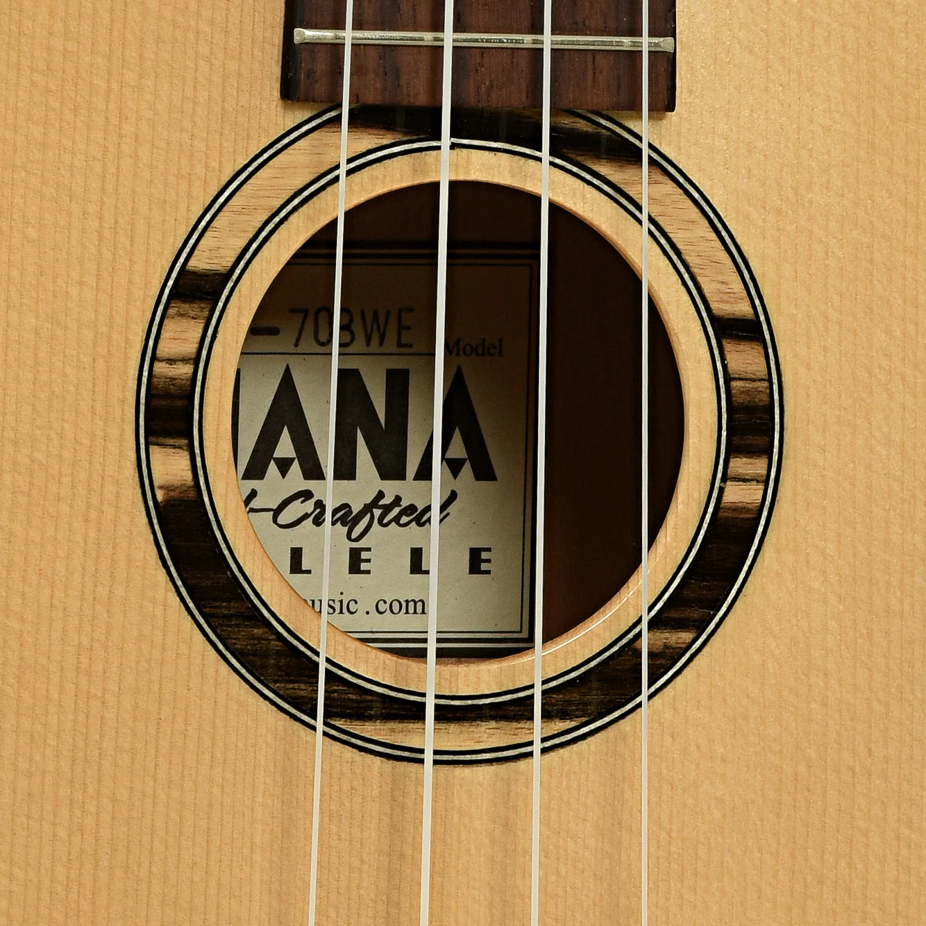 Ohana SK-70BWE Soprano Ukulele (c.2018) - Image 6