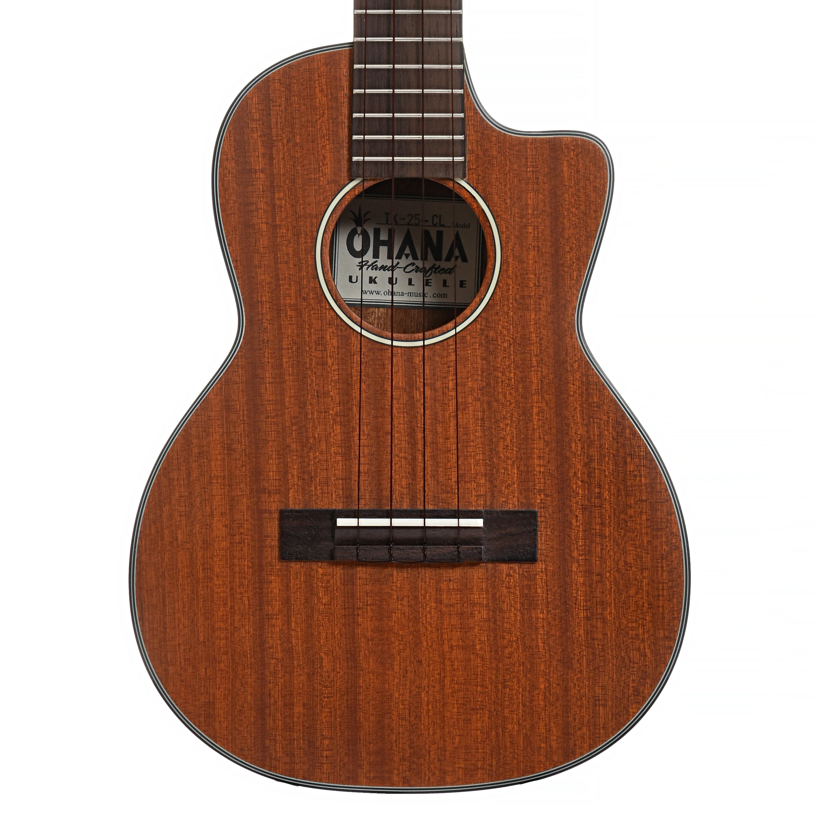Ohana TK-25C-CL Cynthia Lin Signature Tenor Ukulele Bundle - Image 2