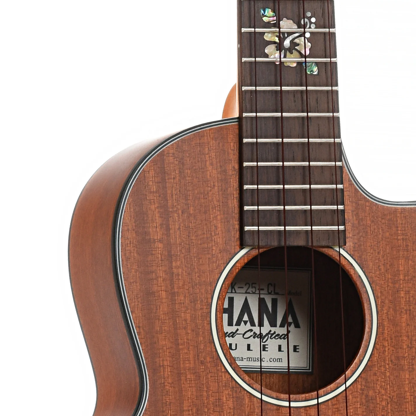 Ohana TK-25C-CL Cynthia Lin Signature Tenor Ukulele Bundle - Image 6