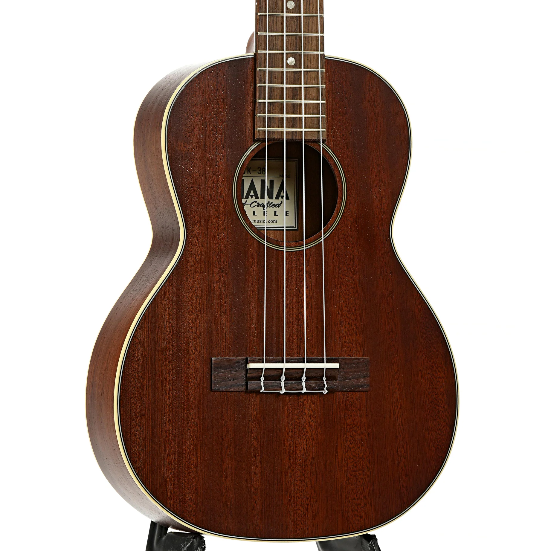 Ohana Vintage TK-38 Premium-Grade Mahogany Tenor Ukulele - Image 4