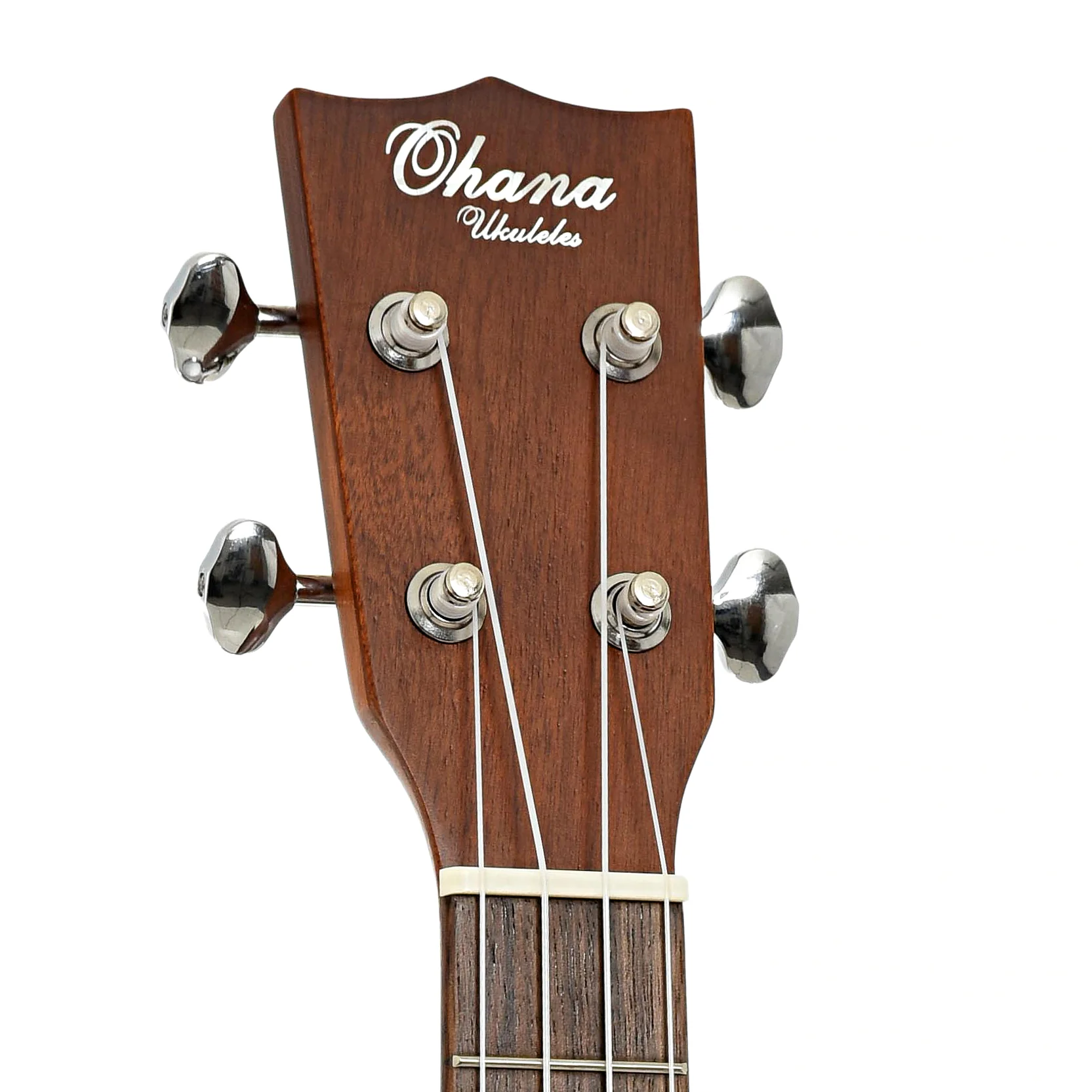Ohana Vintage TK-38 Premium-Grade Mahogany Tenor Ukulele - Image 8