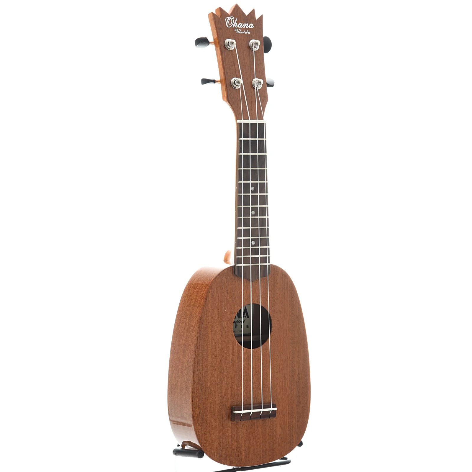Ohana TPK-25G Pineapple Sopranino Ukulele - Image 10