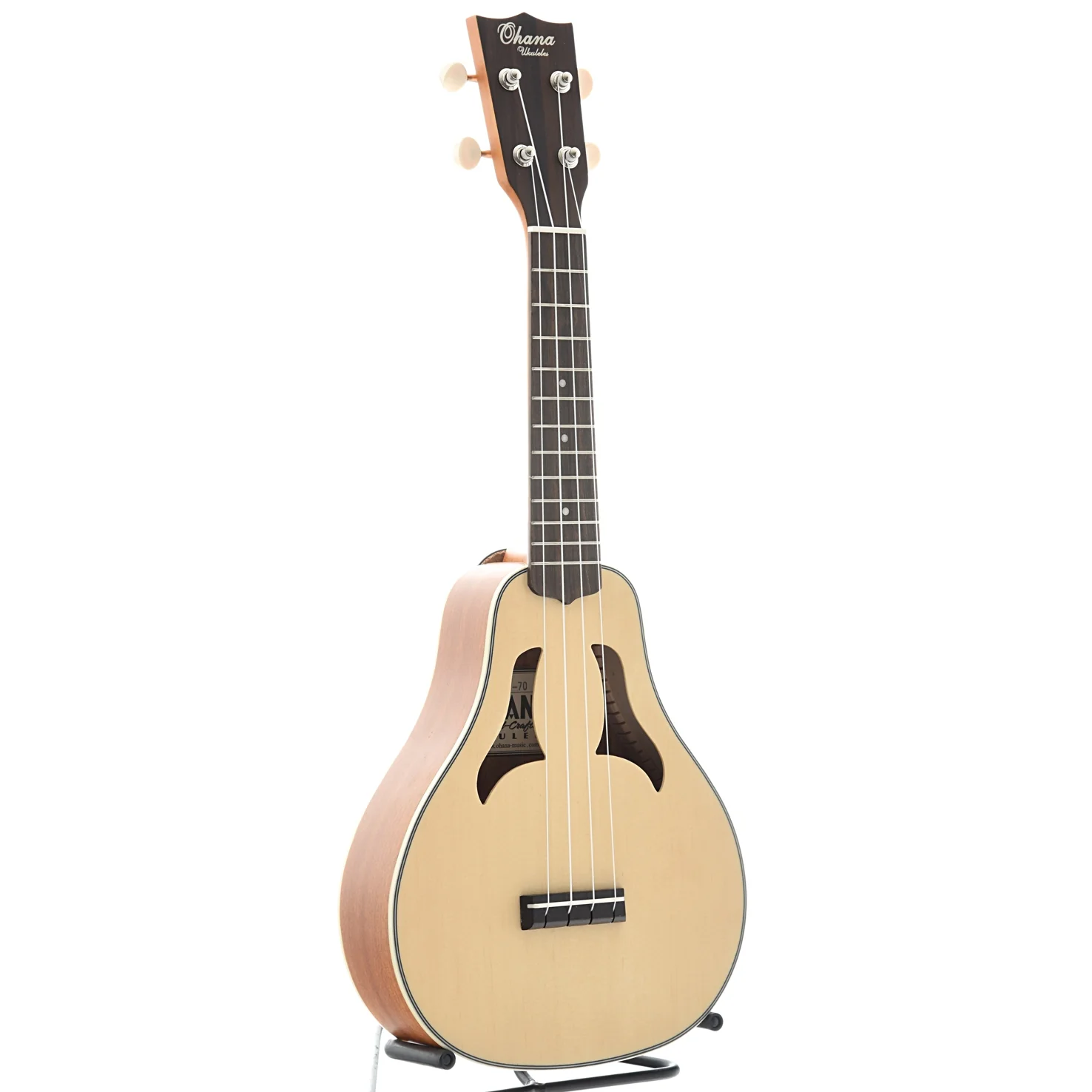 Ohana Vintage VK-70 "Vita-Uke" Soprano Ukulele - Image 3