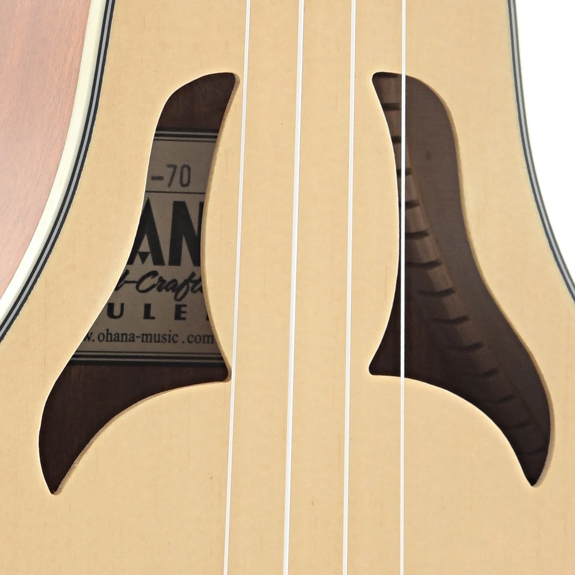 Ohana Vintage VK-70 "Vita-Uke" Soprano Ukulele - Image 5