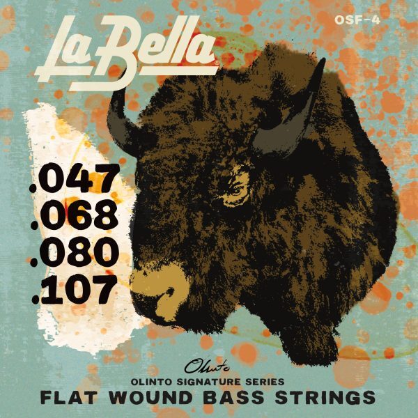 Olinto Signature Flat Wound Bass Strings - Image 2