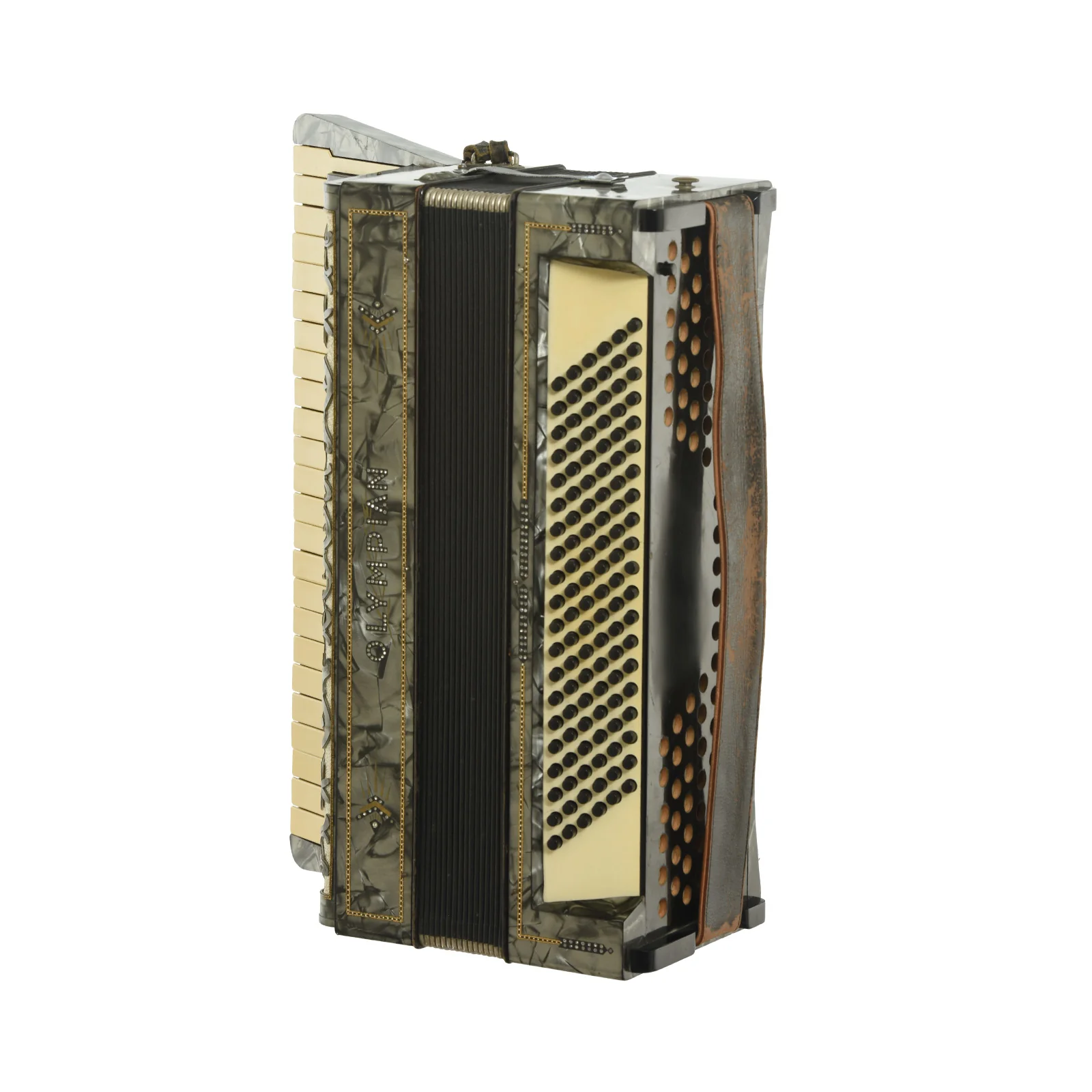 Olympian T1068D Keyboard Accordion LM 41 120 (c.1940) - Image 4