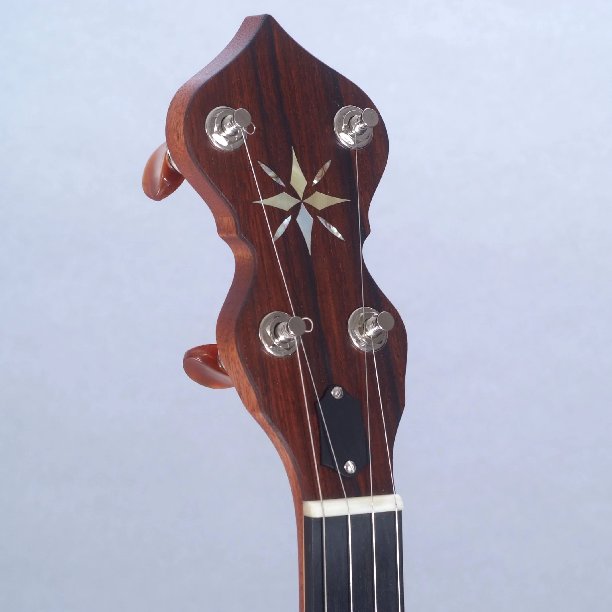 Ome Alpha 12" Openback Banjo & Case, Mahogany - Image 10