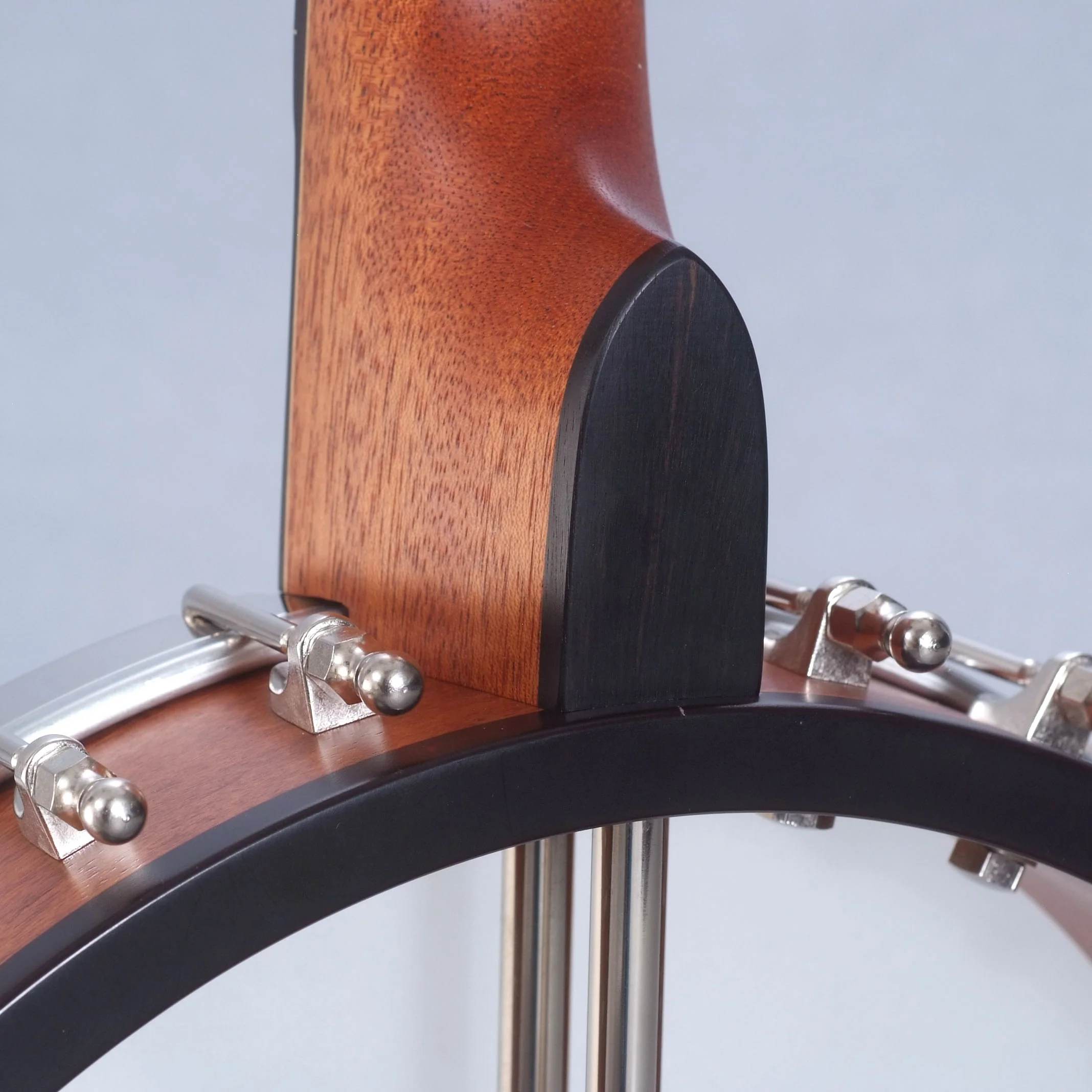 Ome Alpha 12" Openback Banjo & Case, Mahogany - Image 11
