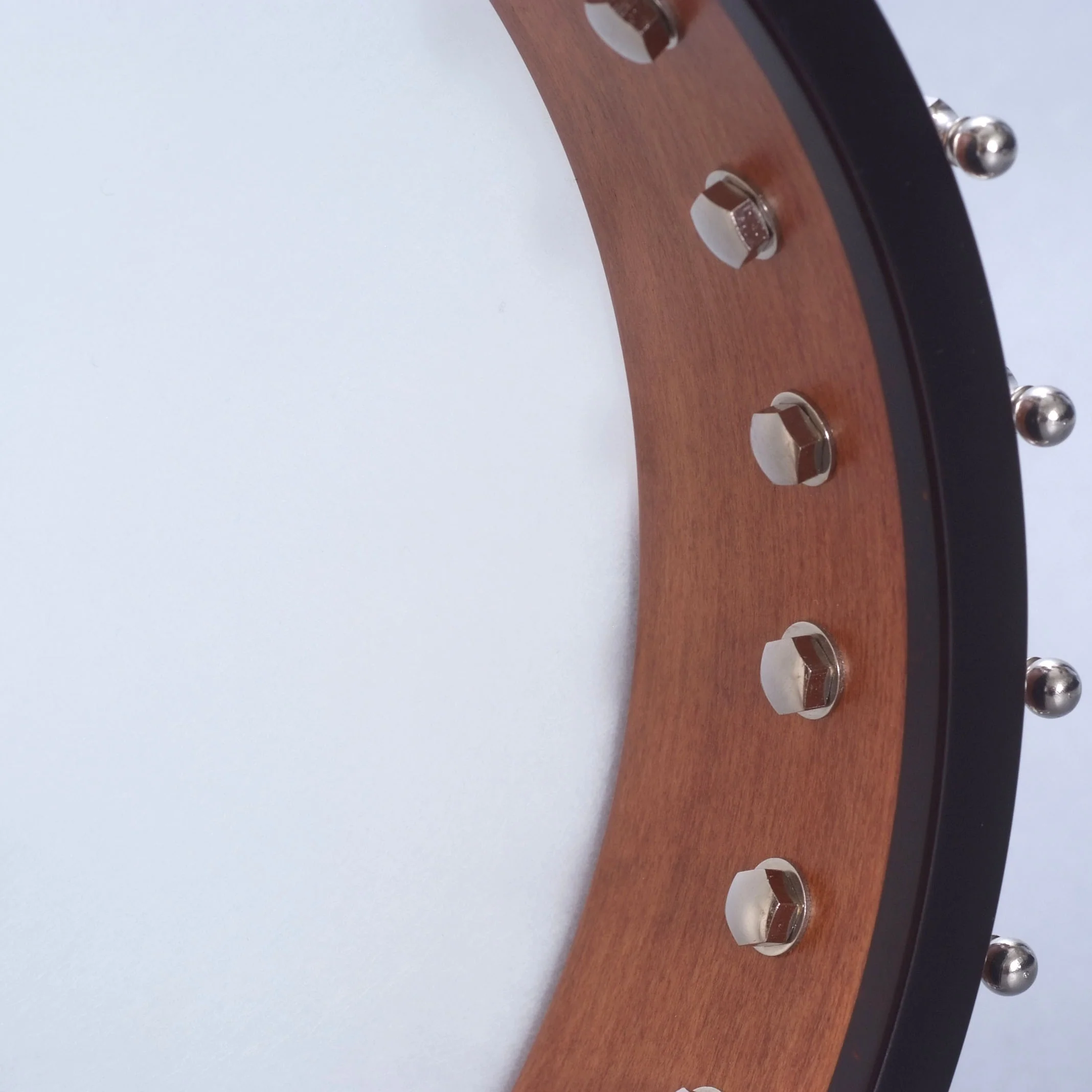 Ome Alpha 12" Openback Banjo & Case, Mahogany - Image 12