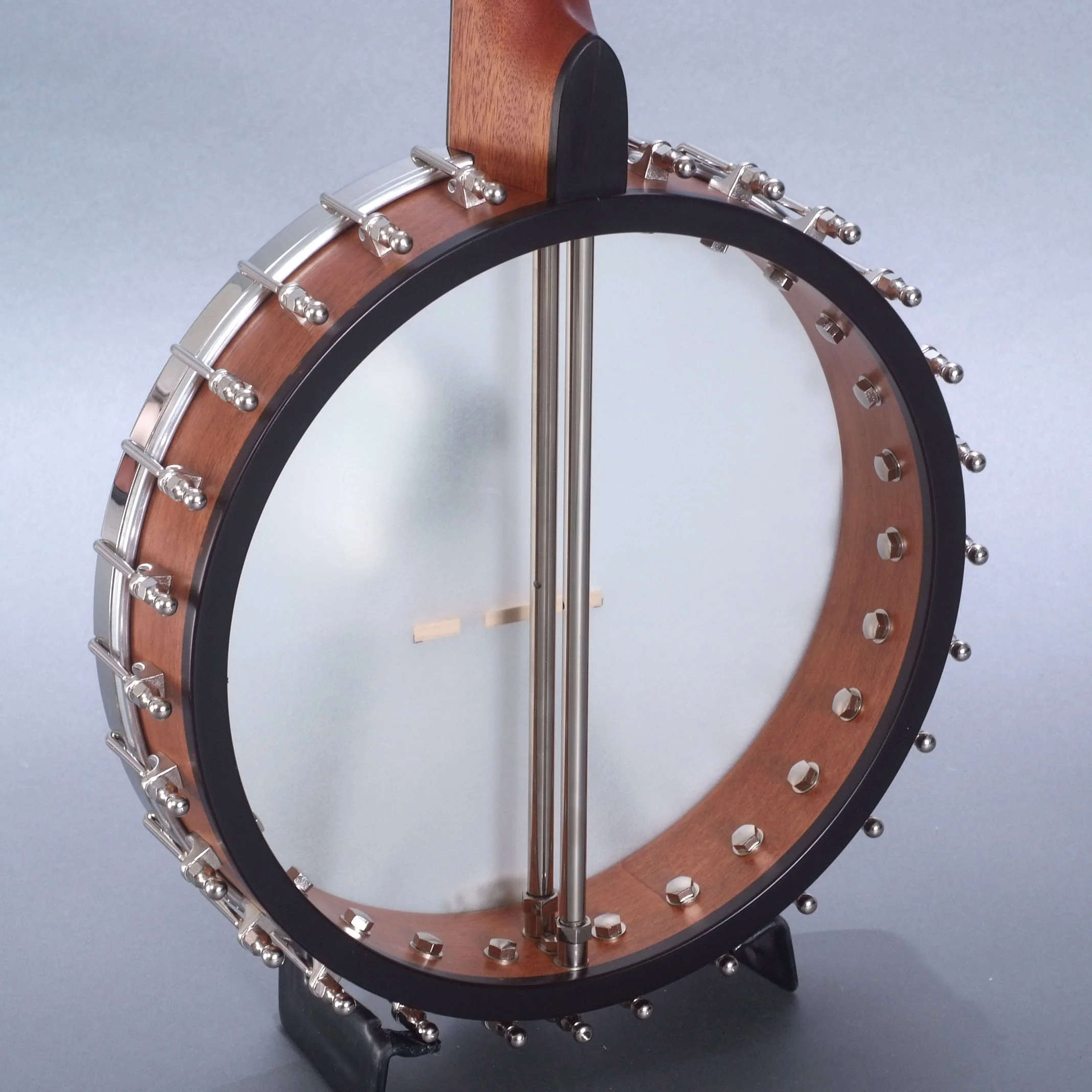 Ome Alpha 12" Openback Banjo & Case, Mahogany - Image 13