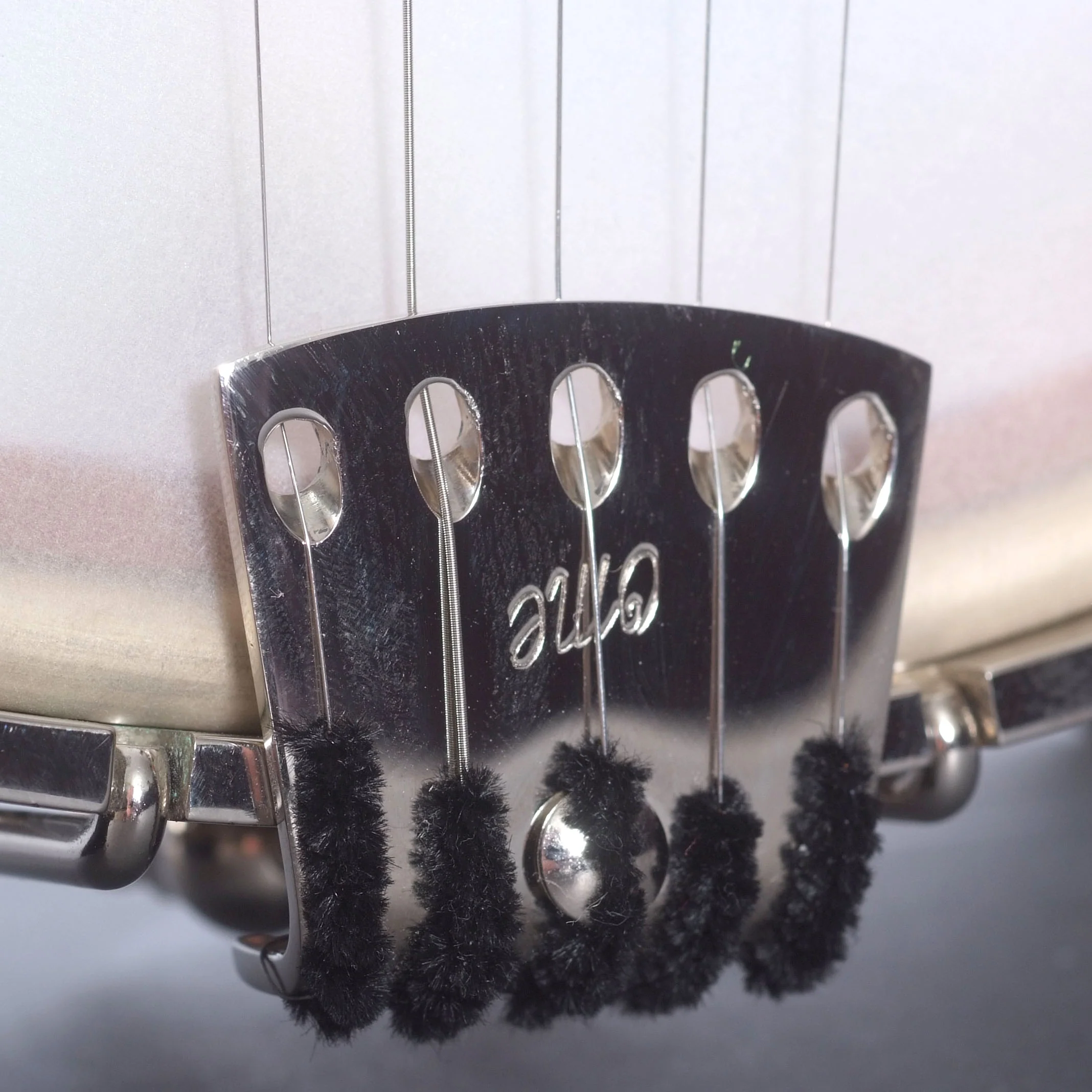 Ome Alpha 12" Openback Banjo & Case, Mahogany - Image 3