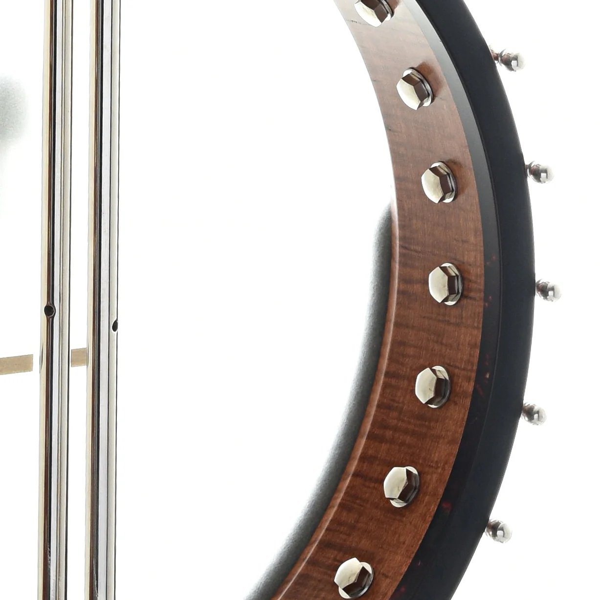 Ome Custom Alpha 12" Openback Banjo & Case, Mahogany - Image 9